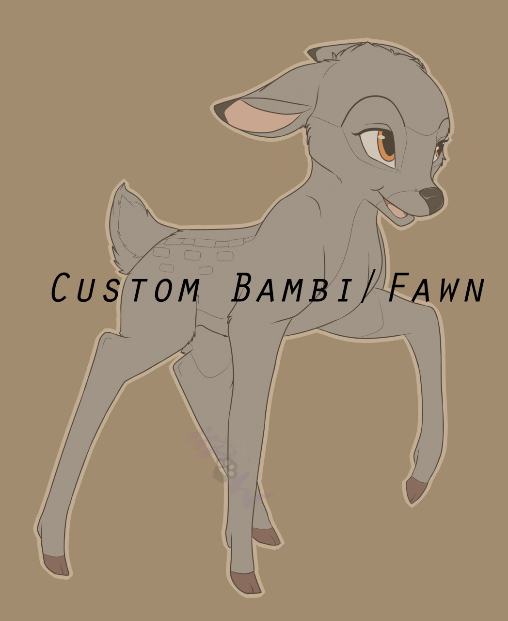 Custom <b>Bambi</b> Fawn - OPEN by iiiPaw Fur Affinity dot net.