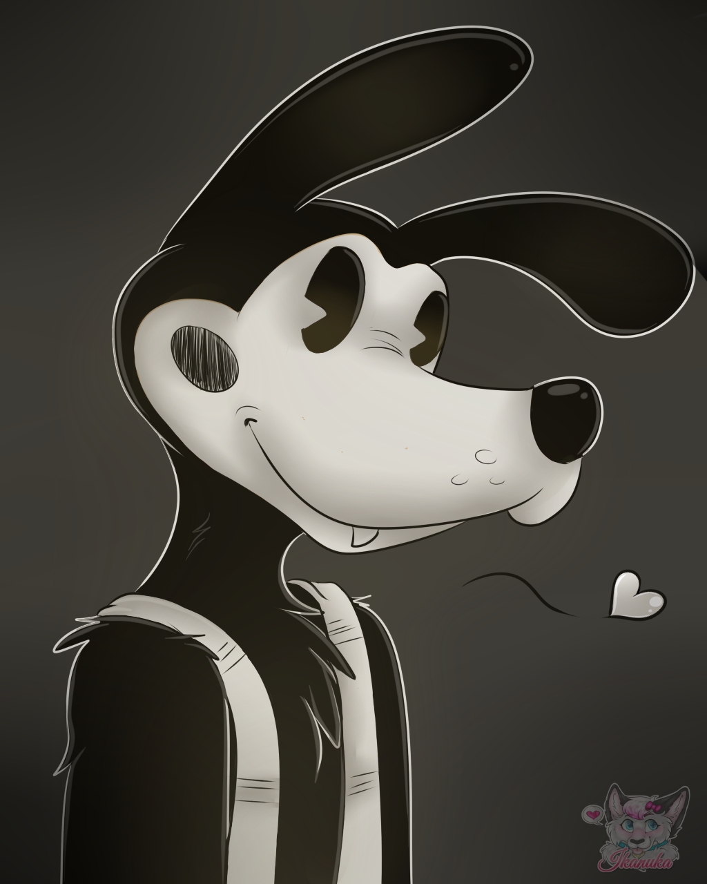 Boris from bendy and the ink machine by Ikanuka -- Fur Affinity