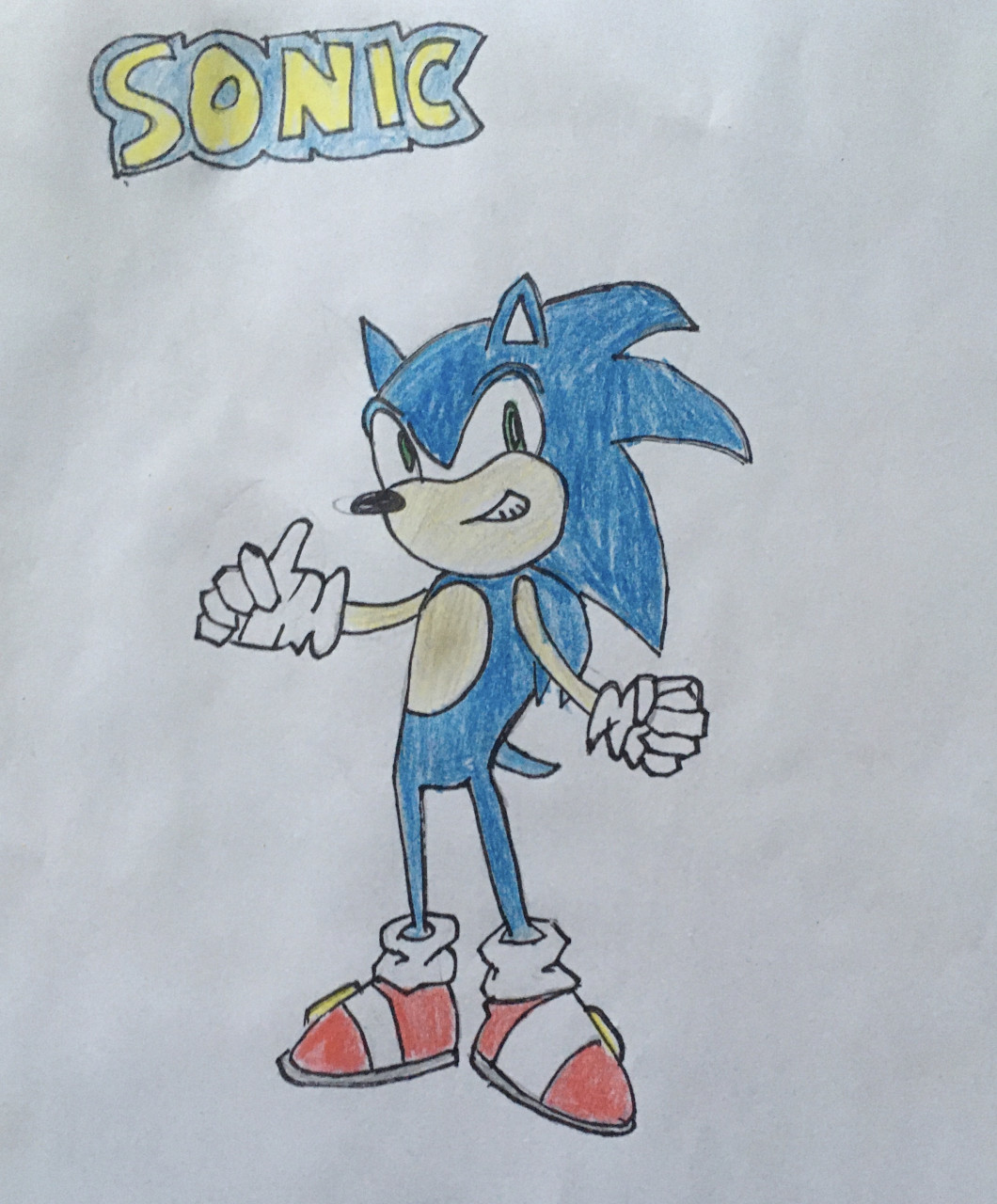 Sonic the hedgehog - Art Starts