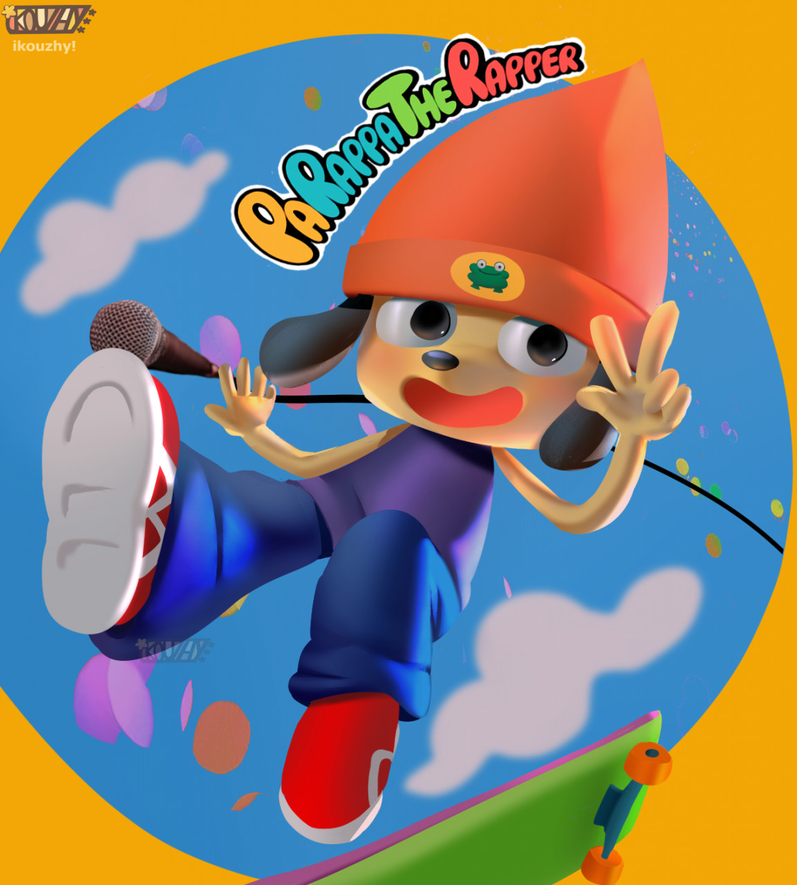 PaRappa the Rapper : . by TheGamingGoru -- Fur Affinity [dot] net