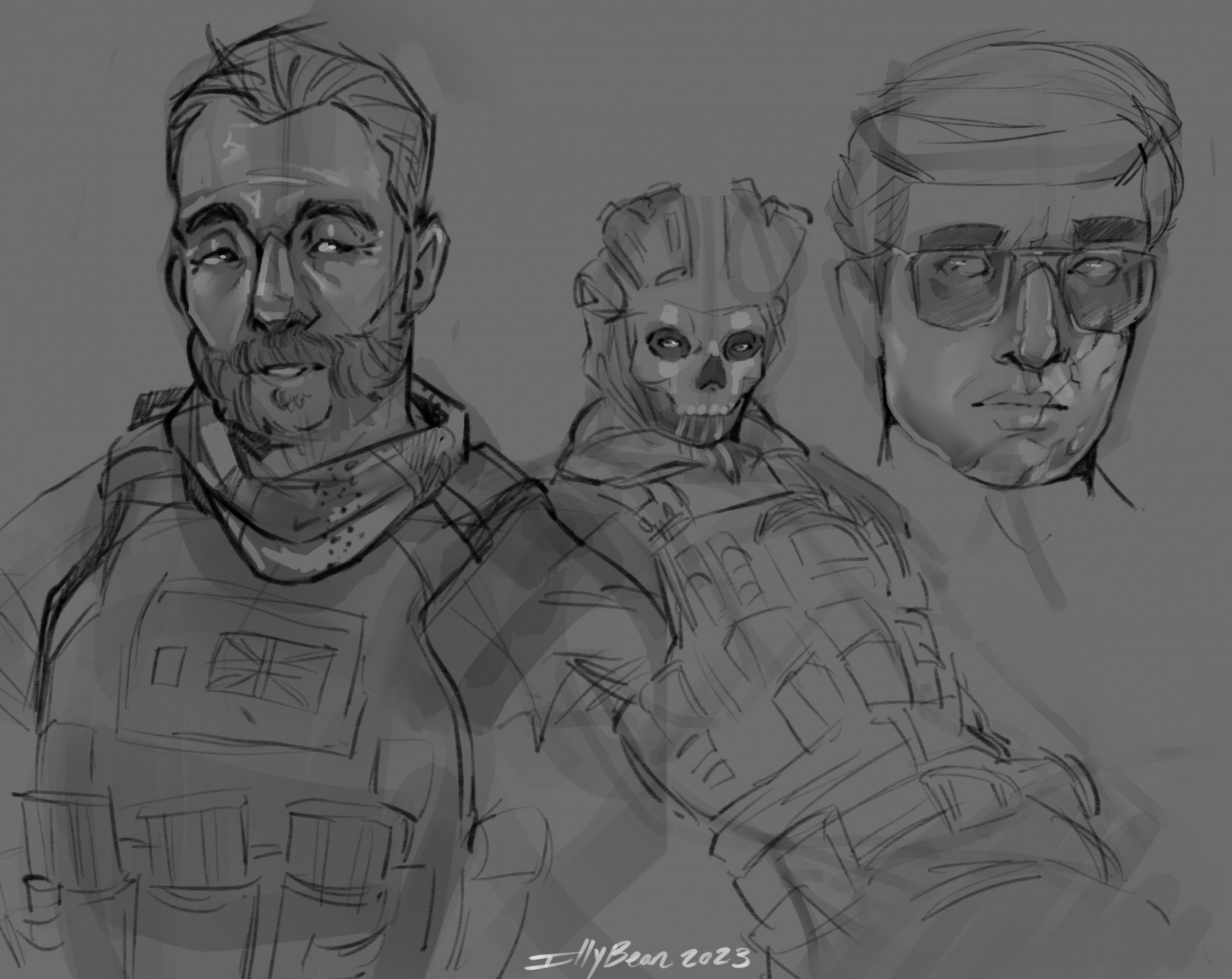 Call of Duty Drawing by Jenny Scholten van Aschat - Pixels
