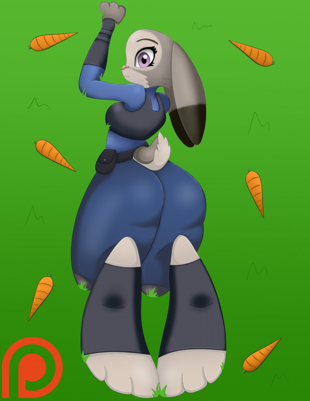 Judy Carrot Hopps by iluffsasuke -- Fur Affinity [dot] net