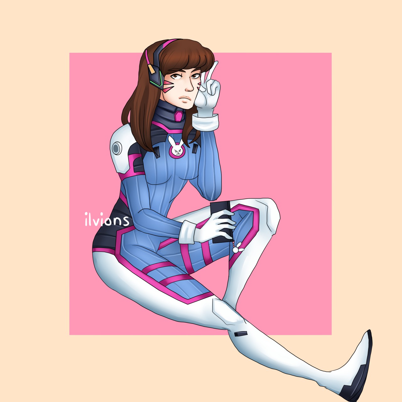 overwatch - d.va by ilvions -- Fur Affinity [dot] net