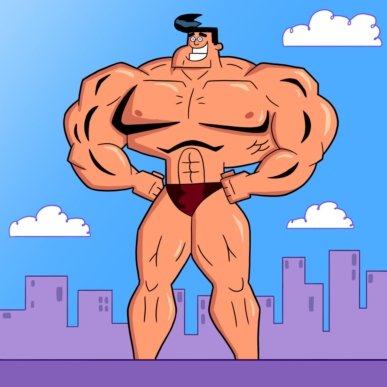 Fairly oddparents muscle