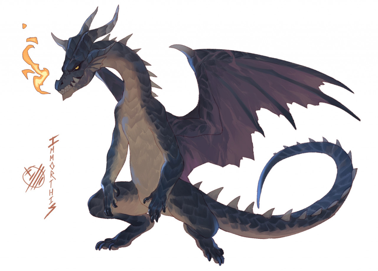 The Black Dragon Fatalis By Imargomorthis Fur Affinity Dot Net 
