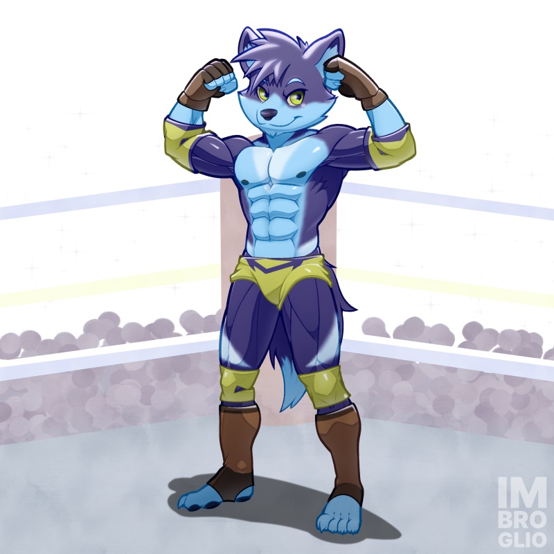 Chibi Flex YCH - Kion