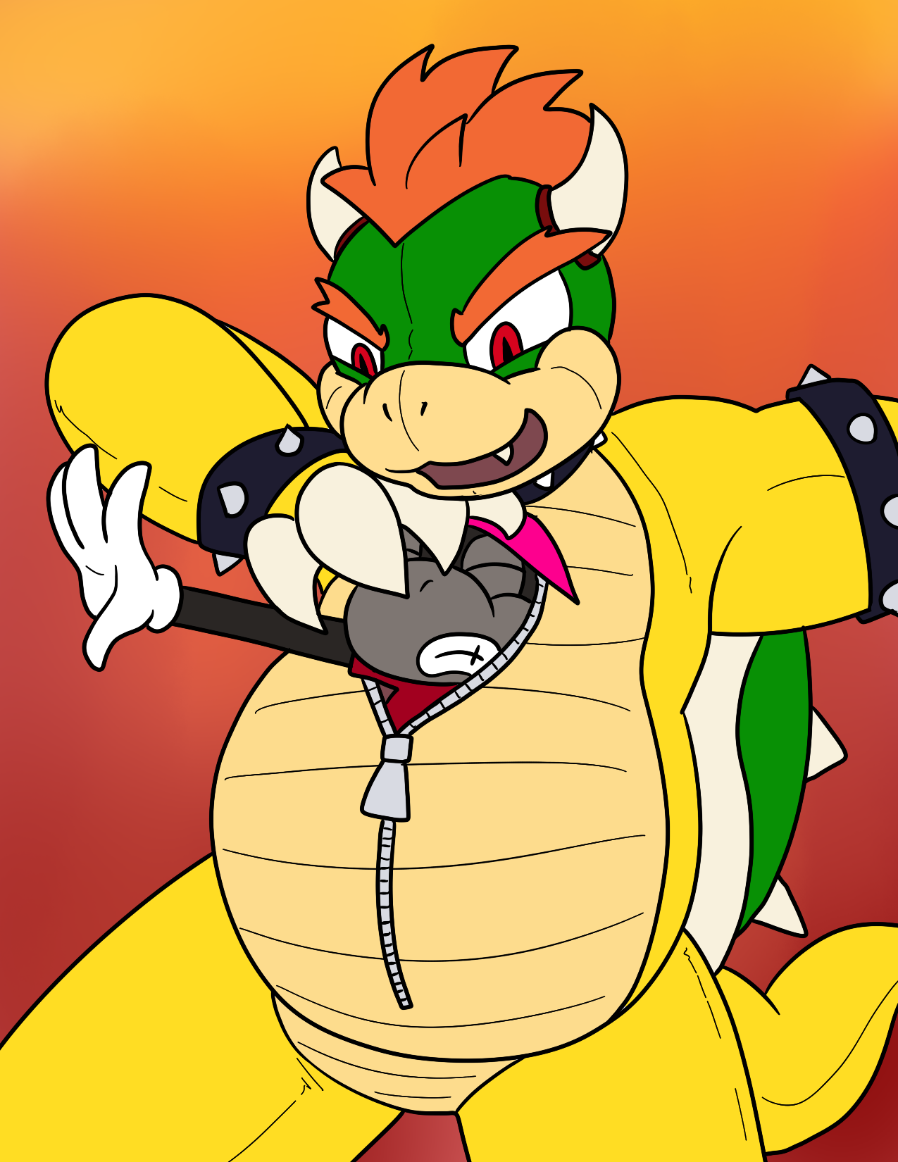 Bowser In A Suit