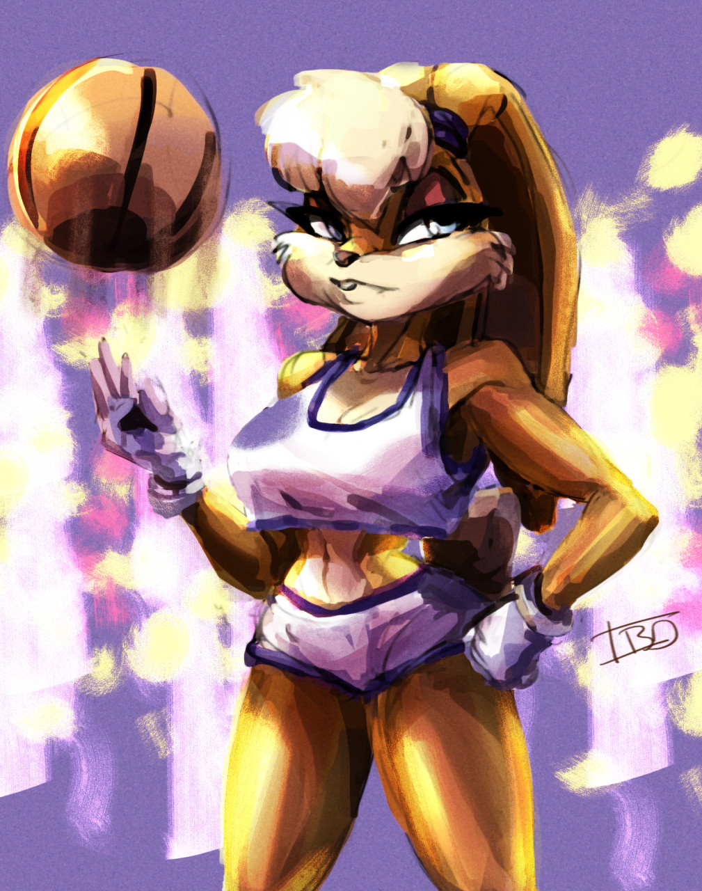 Lola Bunny by importantbusinessdinosaur -- Fur Affinity [dot] net