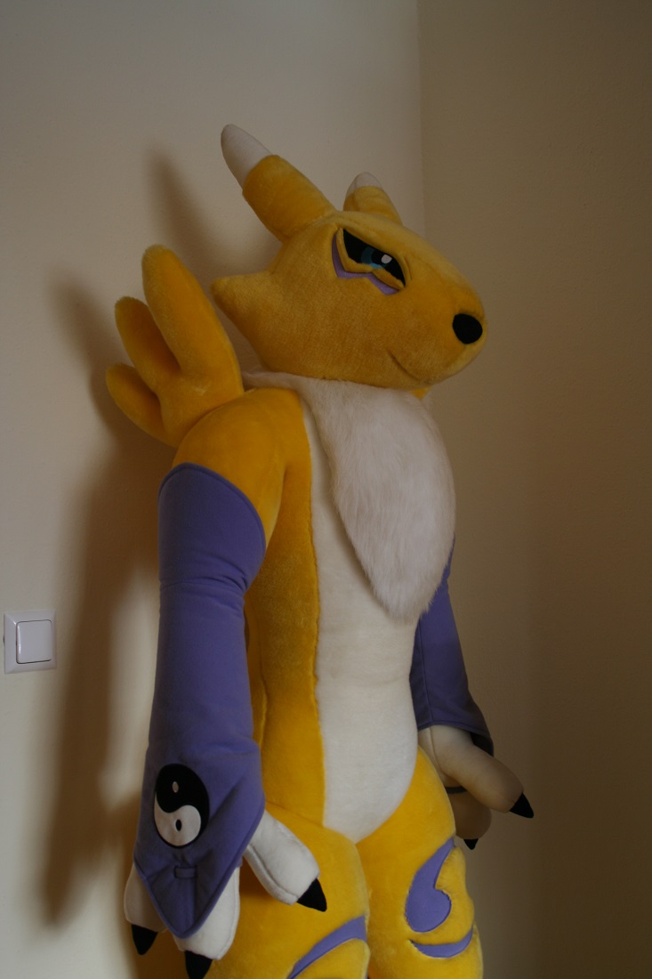 life size renamon plush