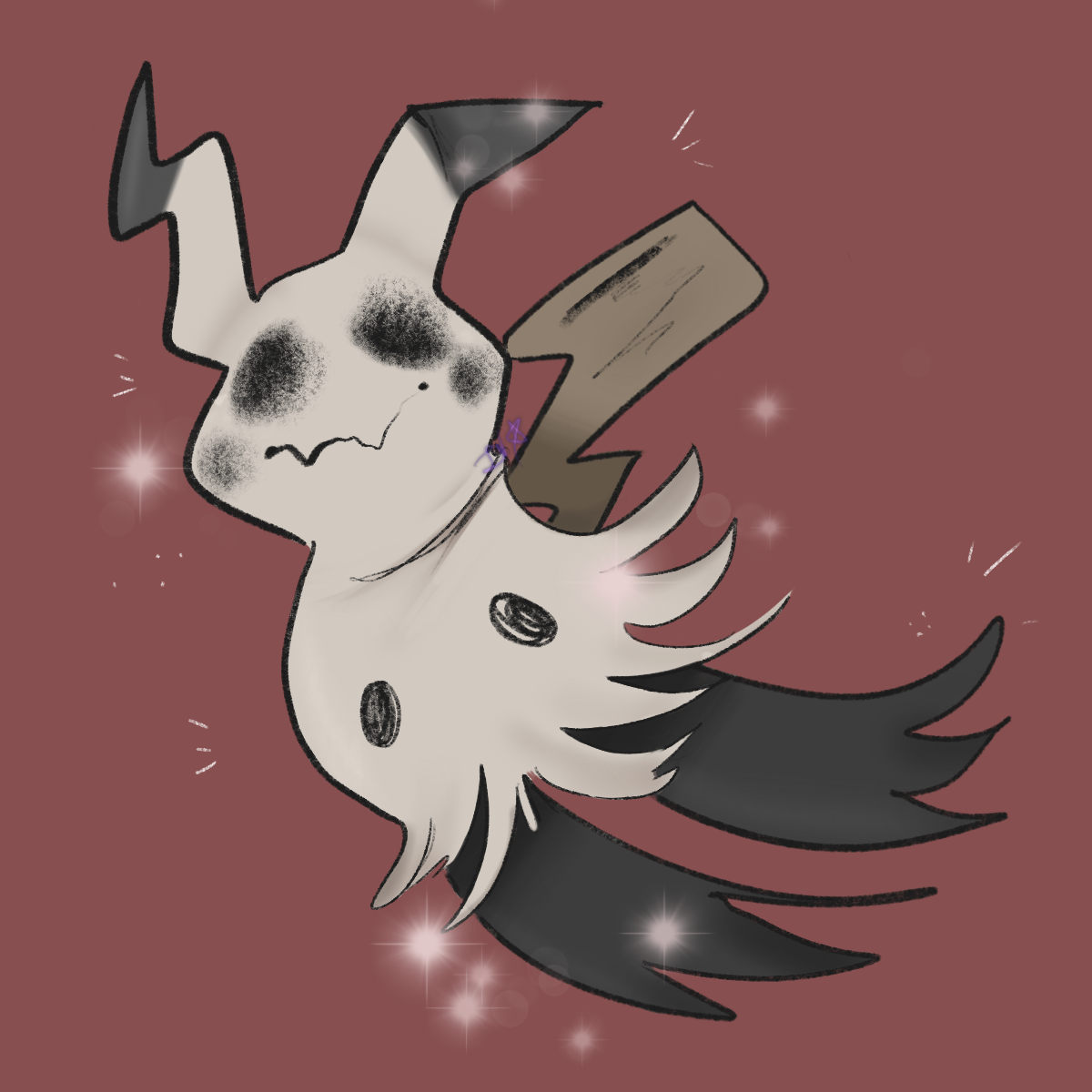 Shiny Mimikyu by incapacitatedVixen -- Fur Affinity [dot] net