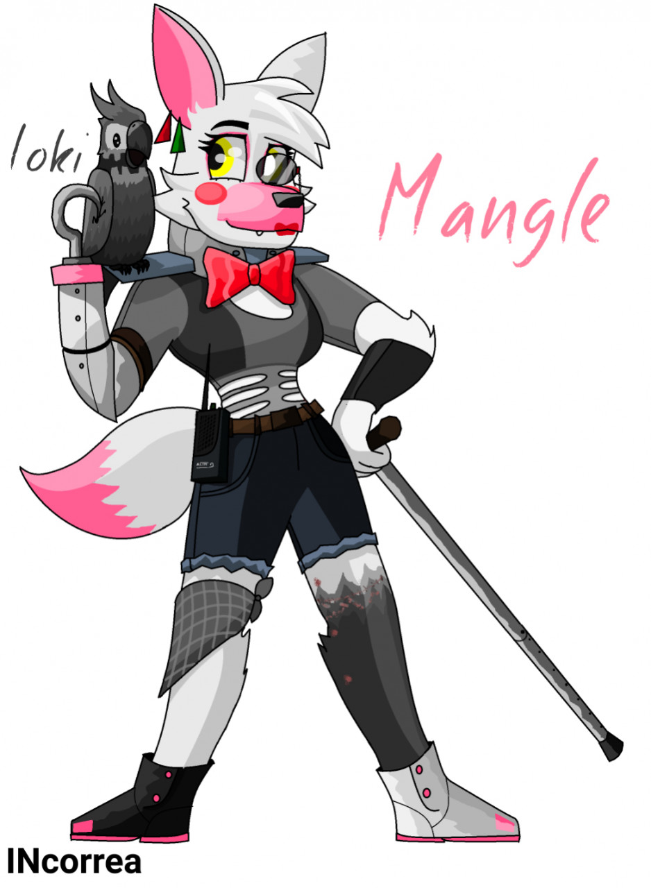 Mangle [2014] by DoctorMelon -- Fur Affinity [dot] net