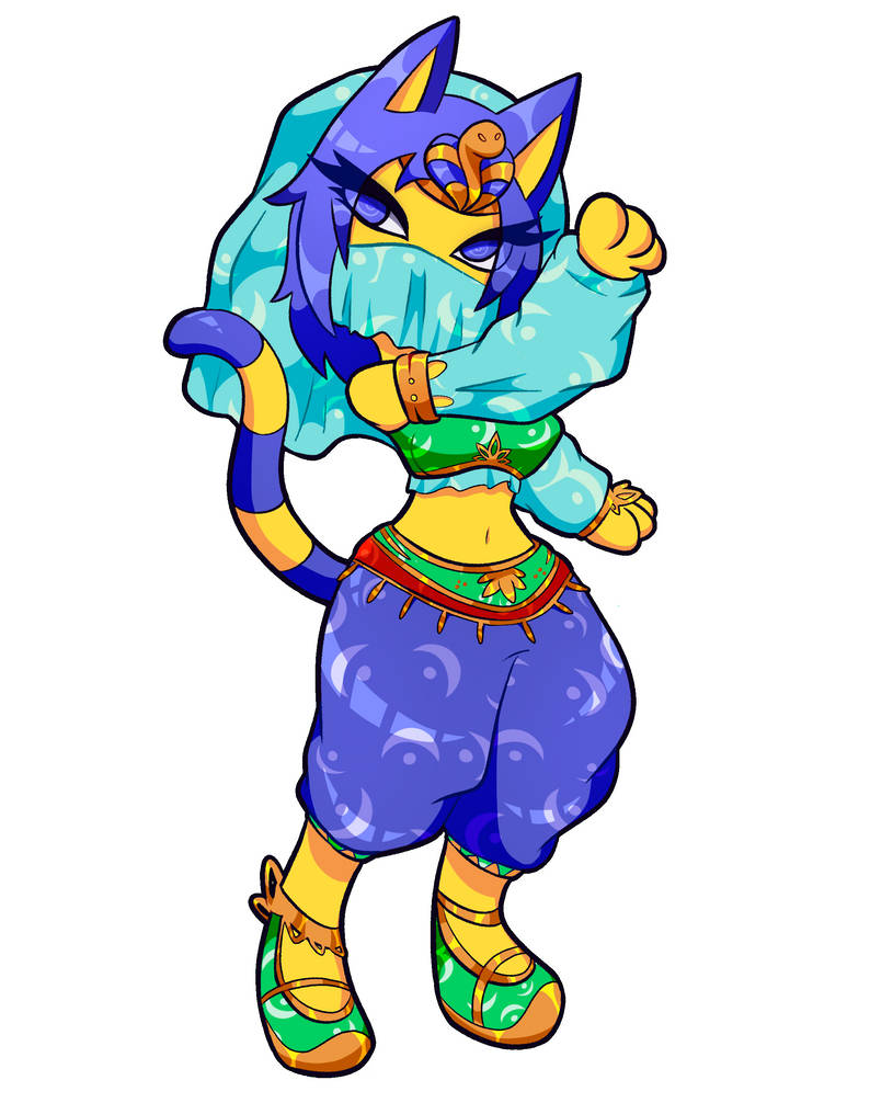 Gerudo Ankha - GAZZRR by Incredibleintruder -- Fur Affinity [dot] net