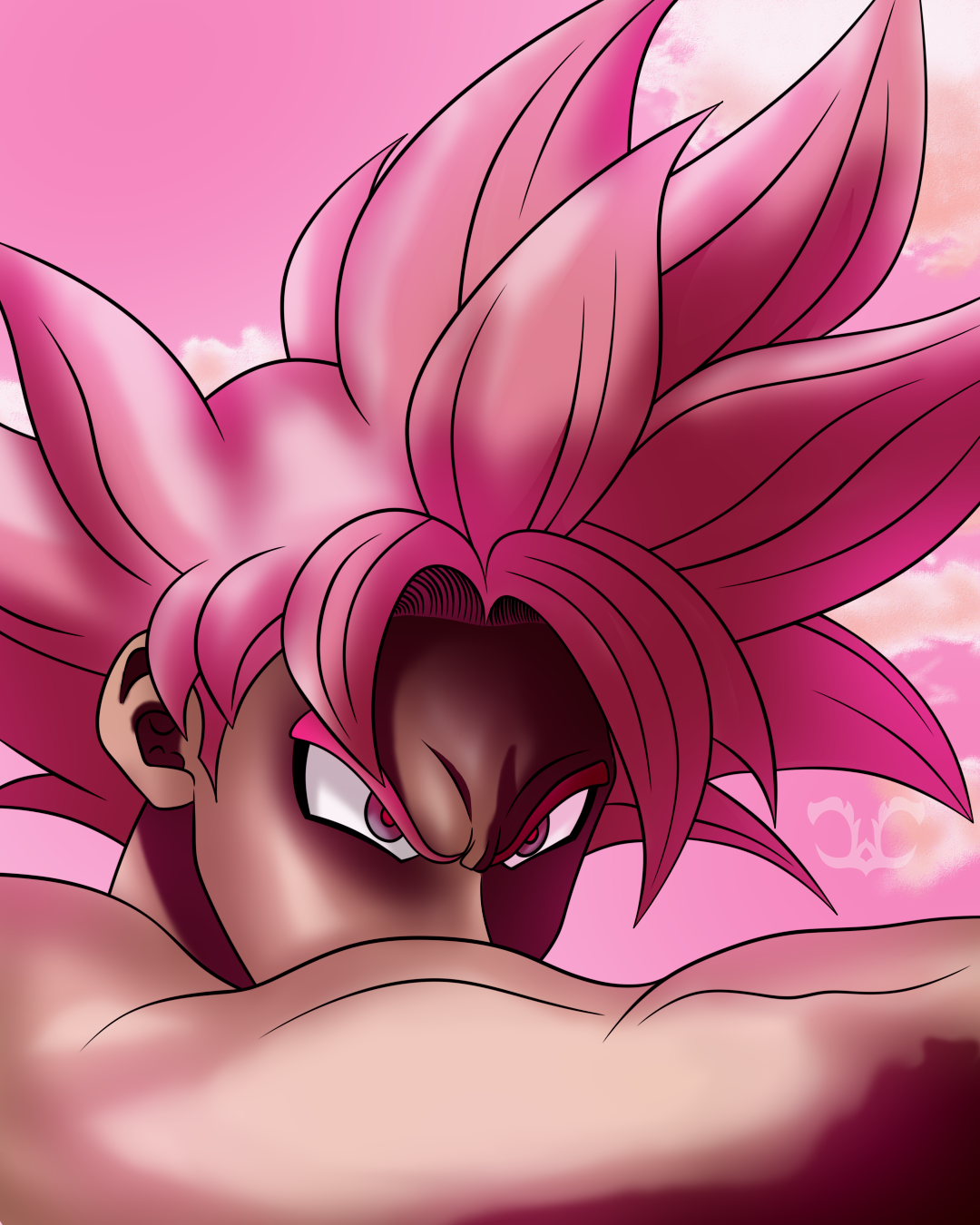 Black Goku - Fallen Angel! by IndraWinchester -- Fur Affinity [dot] net