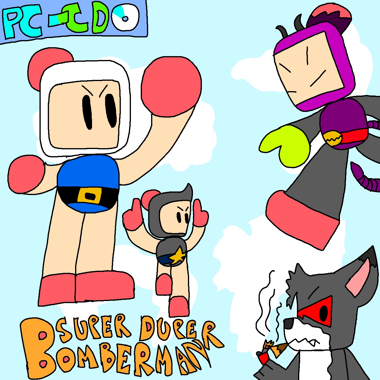 My Super Bomberman 2 (Snes) Fan Art by MM-animation on Newgrounds