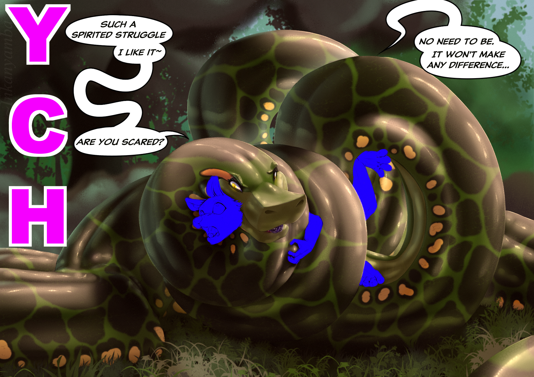 [YCH] Coiled and Constricted