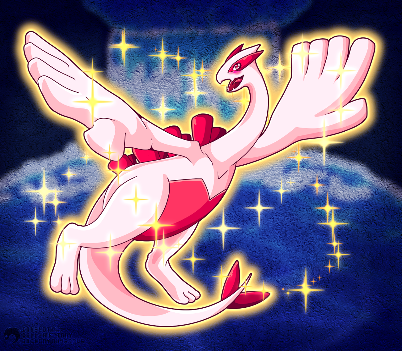 Shiny Lugia Global Link (HQ) by Astorgames on DeviantArt