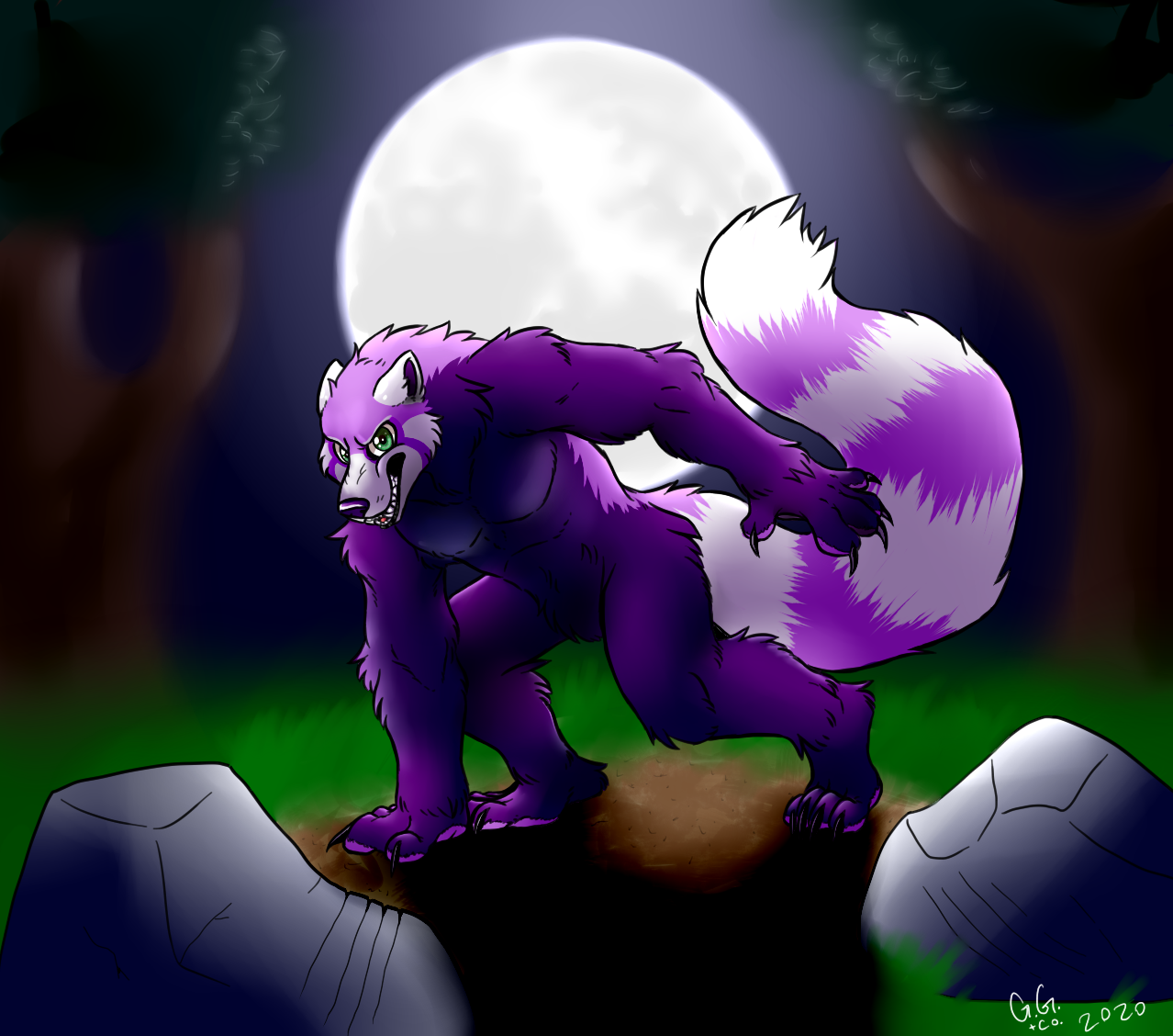 WerePanda [COM] by InkgooSupernova -- Fur Affinity [dot] net