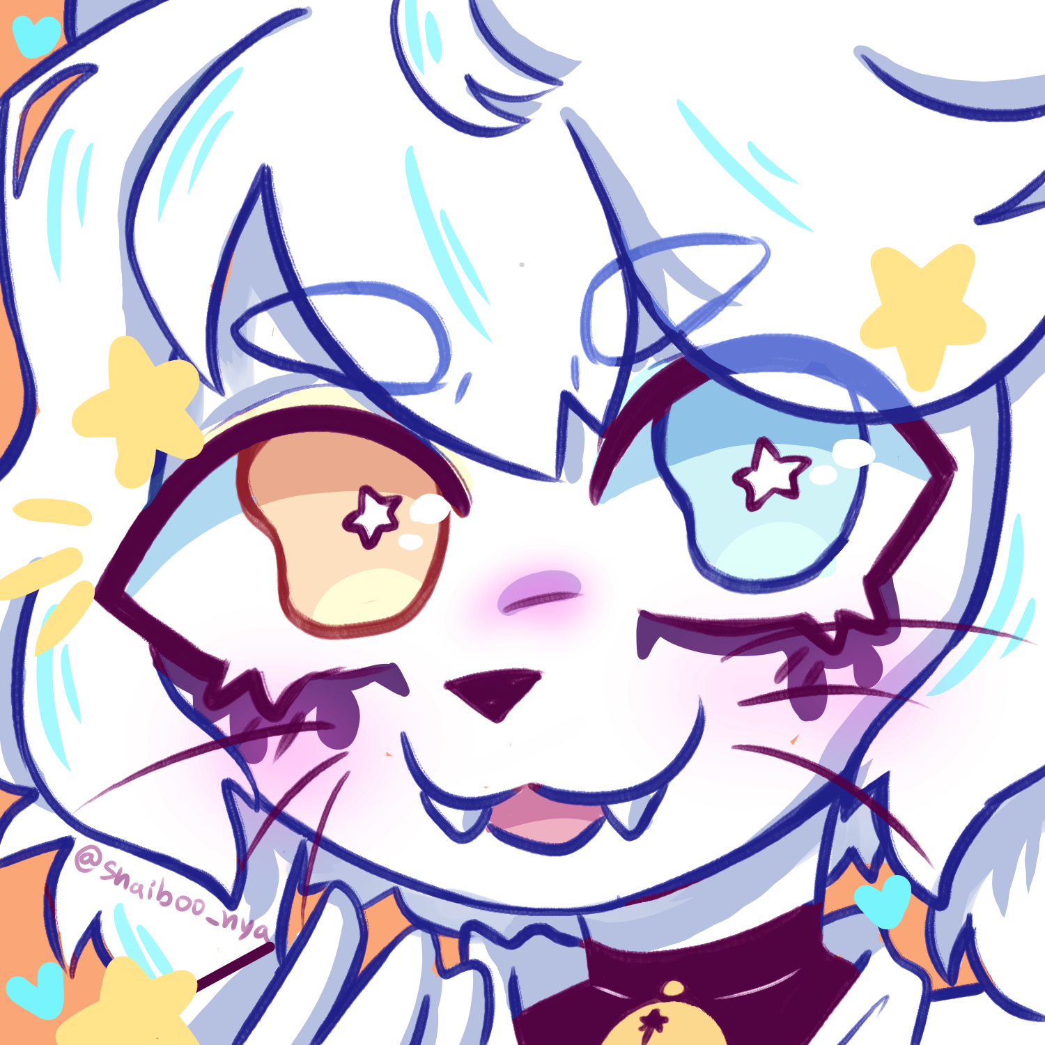 Chibi icon comm #1 by inkii_7 -- Fur Affinity [dot] net