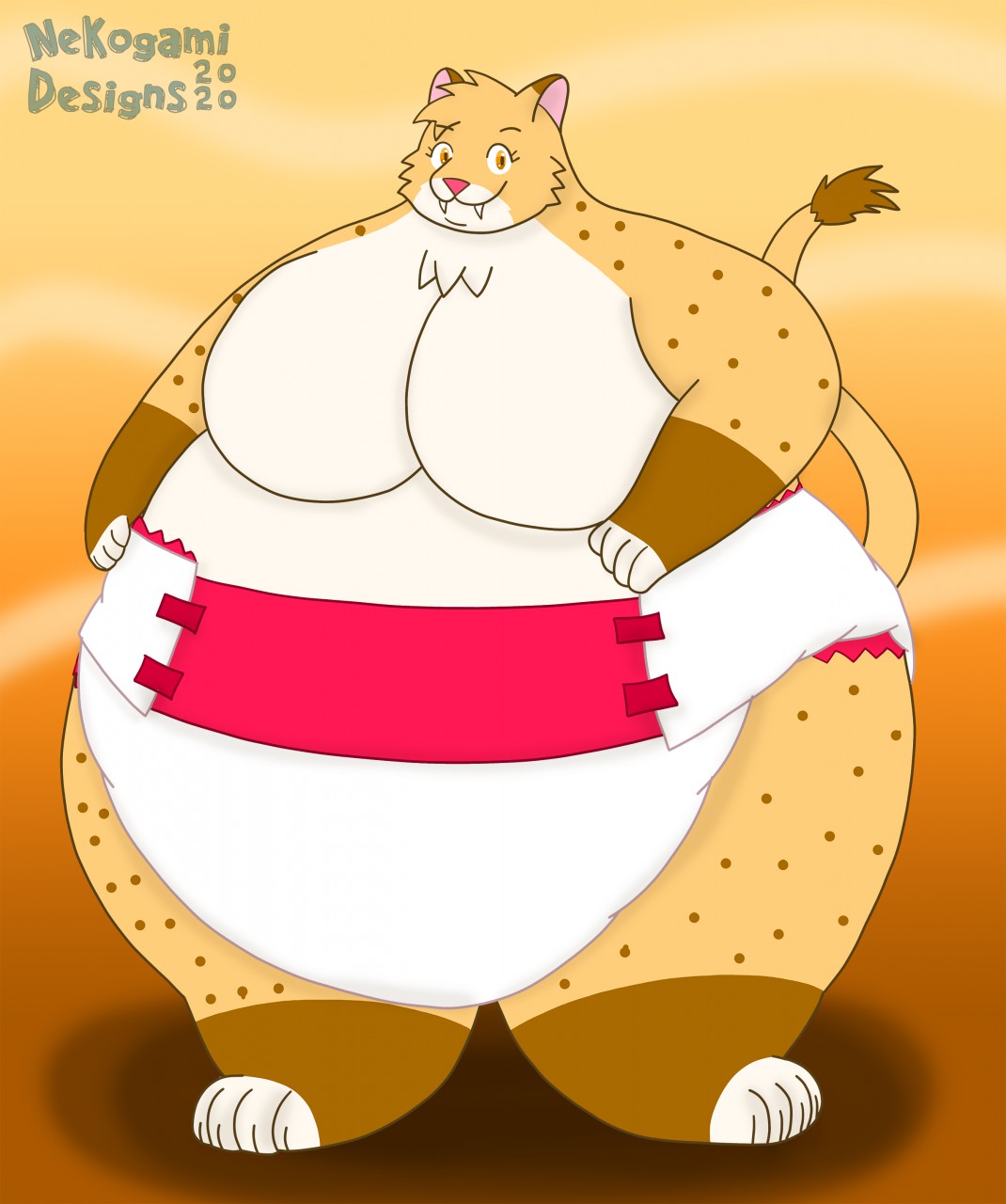 Big Sexy Diaper Lioness! by Inktail -- Fur Affinity [dot] net