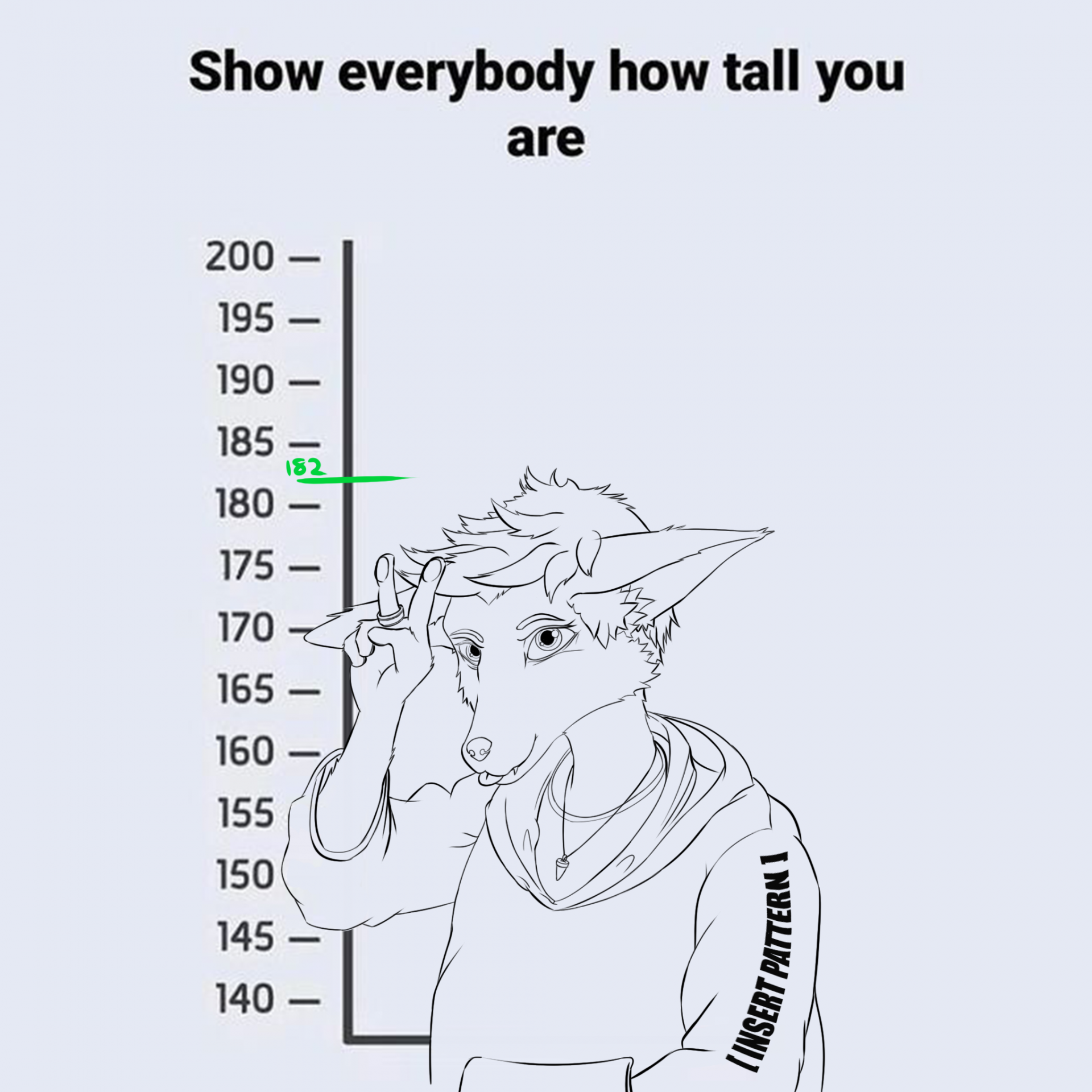 How tall are you Twitter trend by Inkza -- Fur Affinity [dot] net