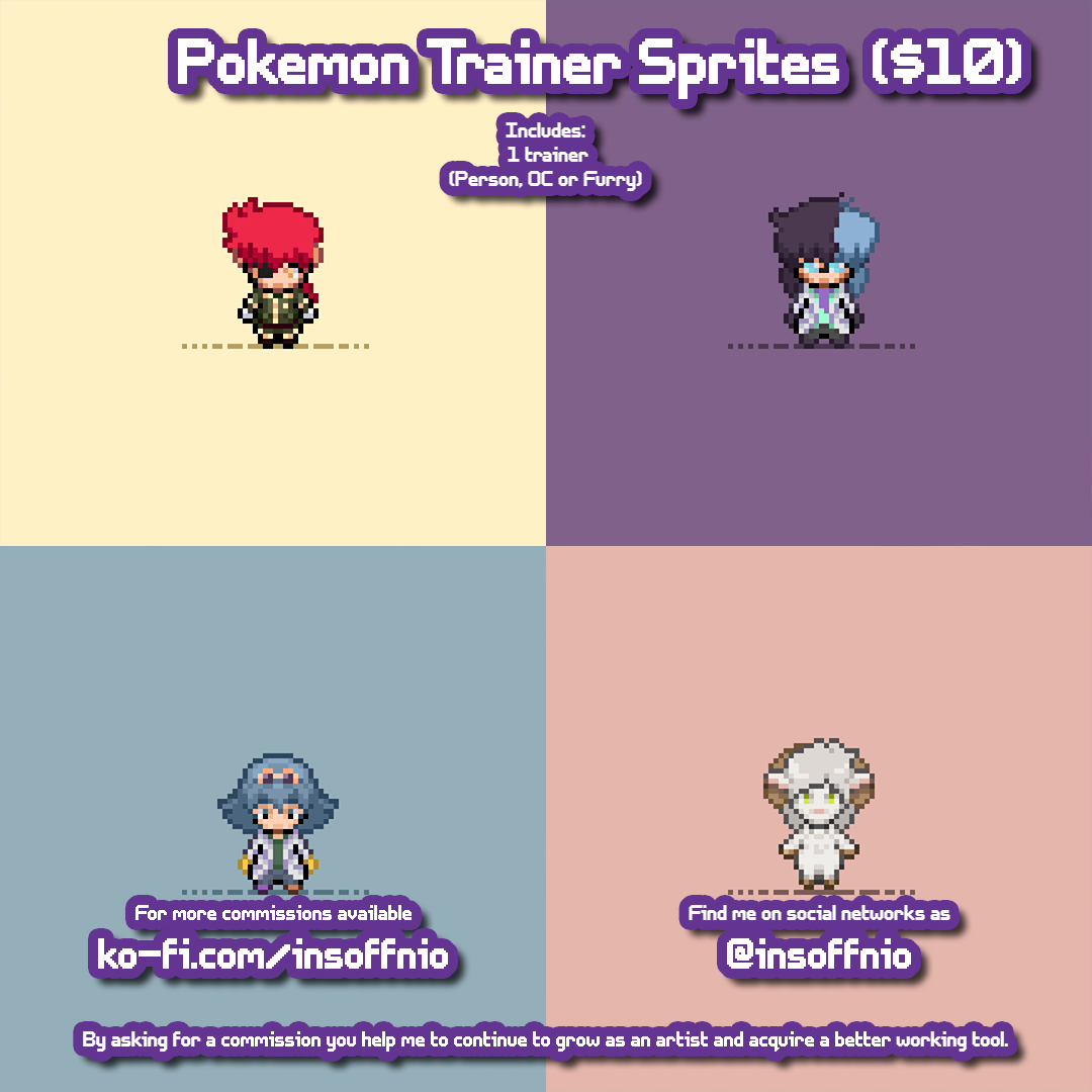 pokemon trainer sprite base