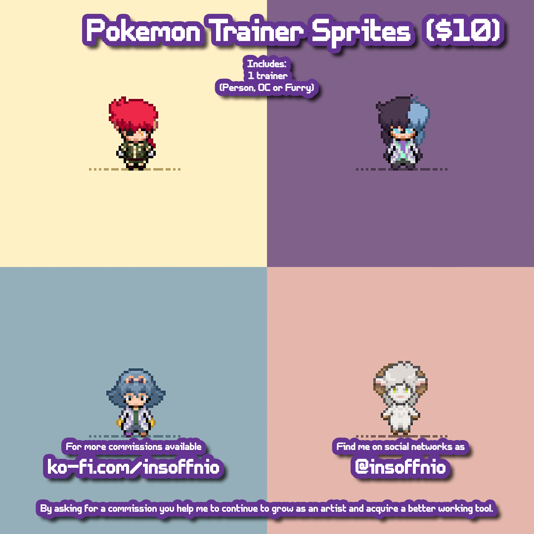 pokemon player sprites