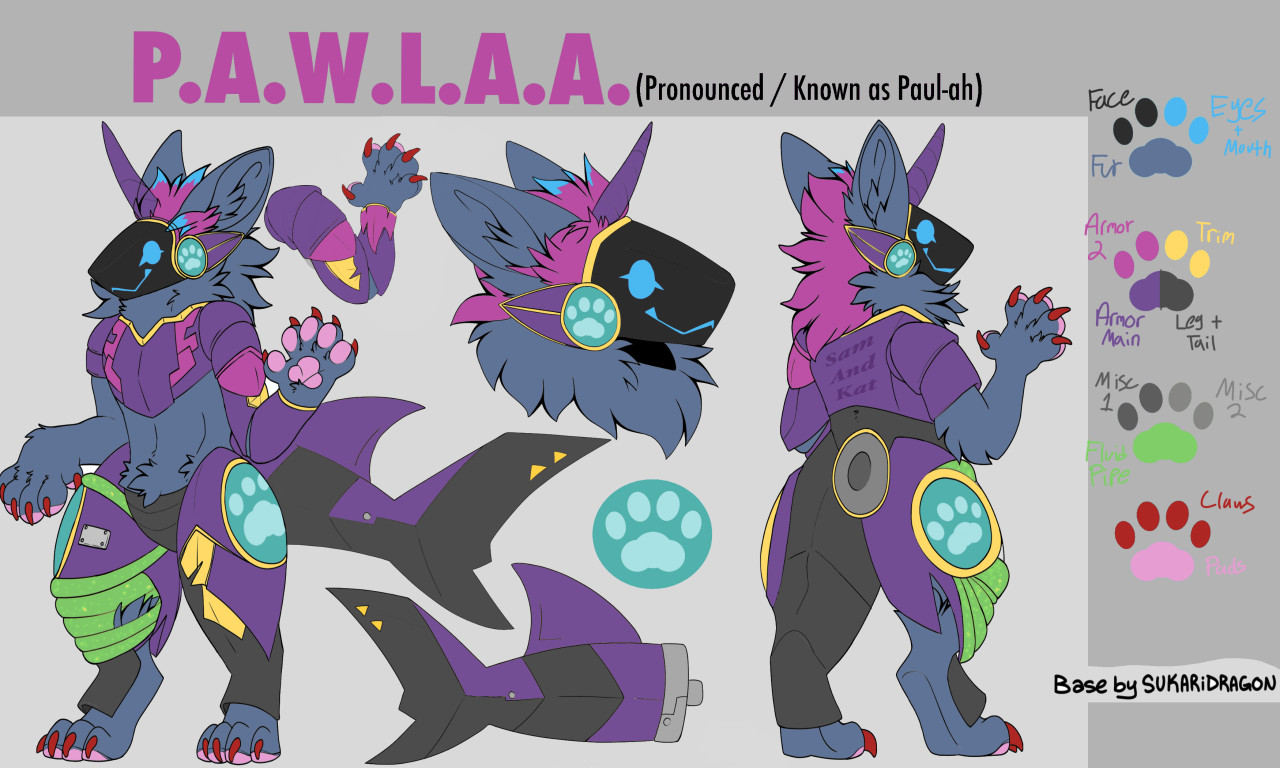 generic purple protogen 