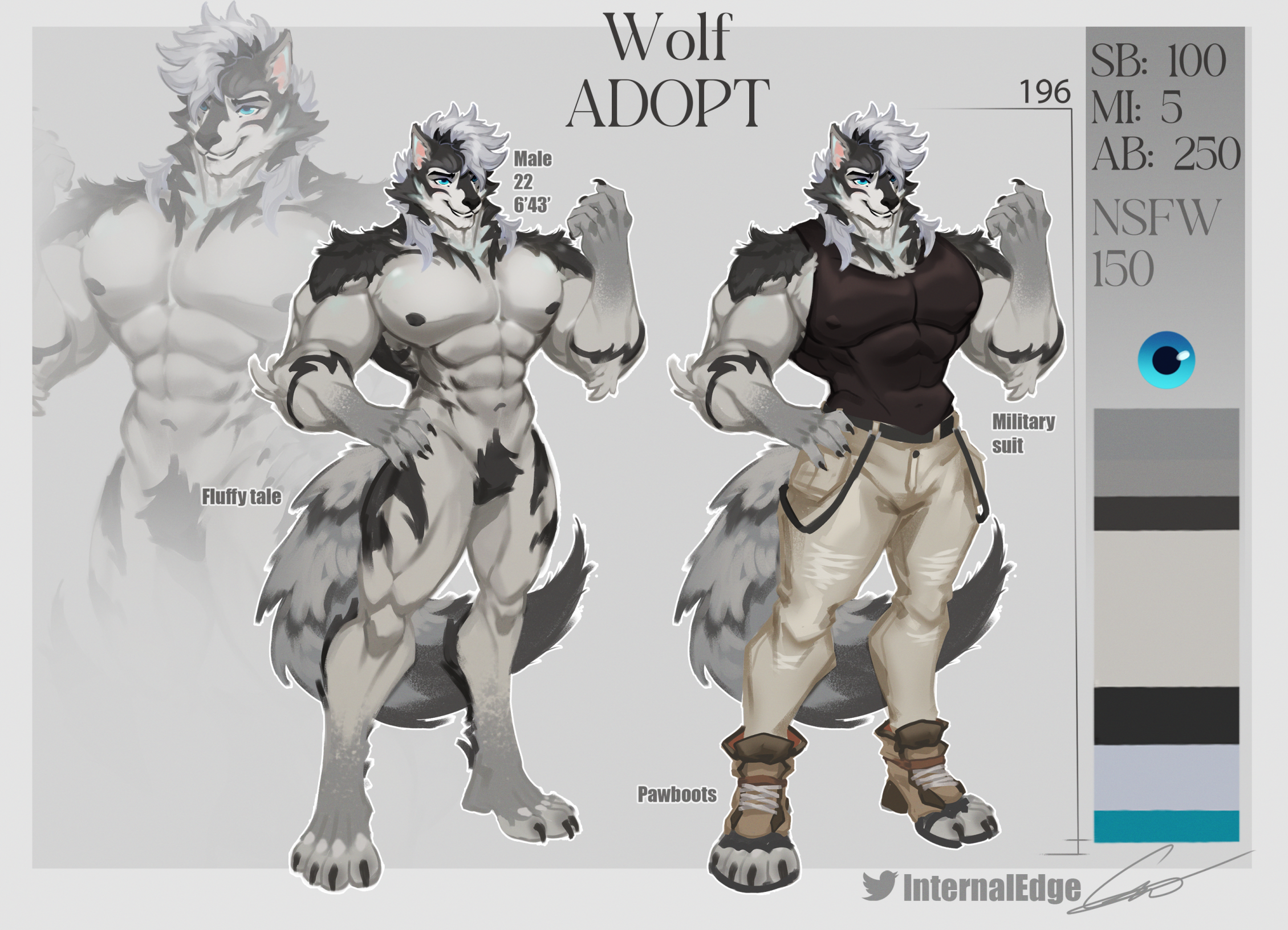 werewolf muscle suit
