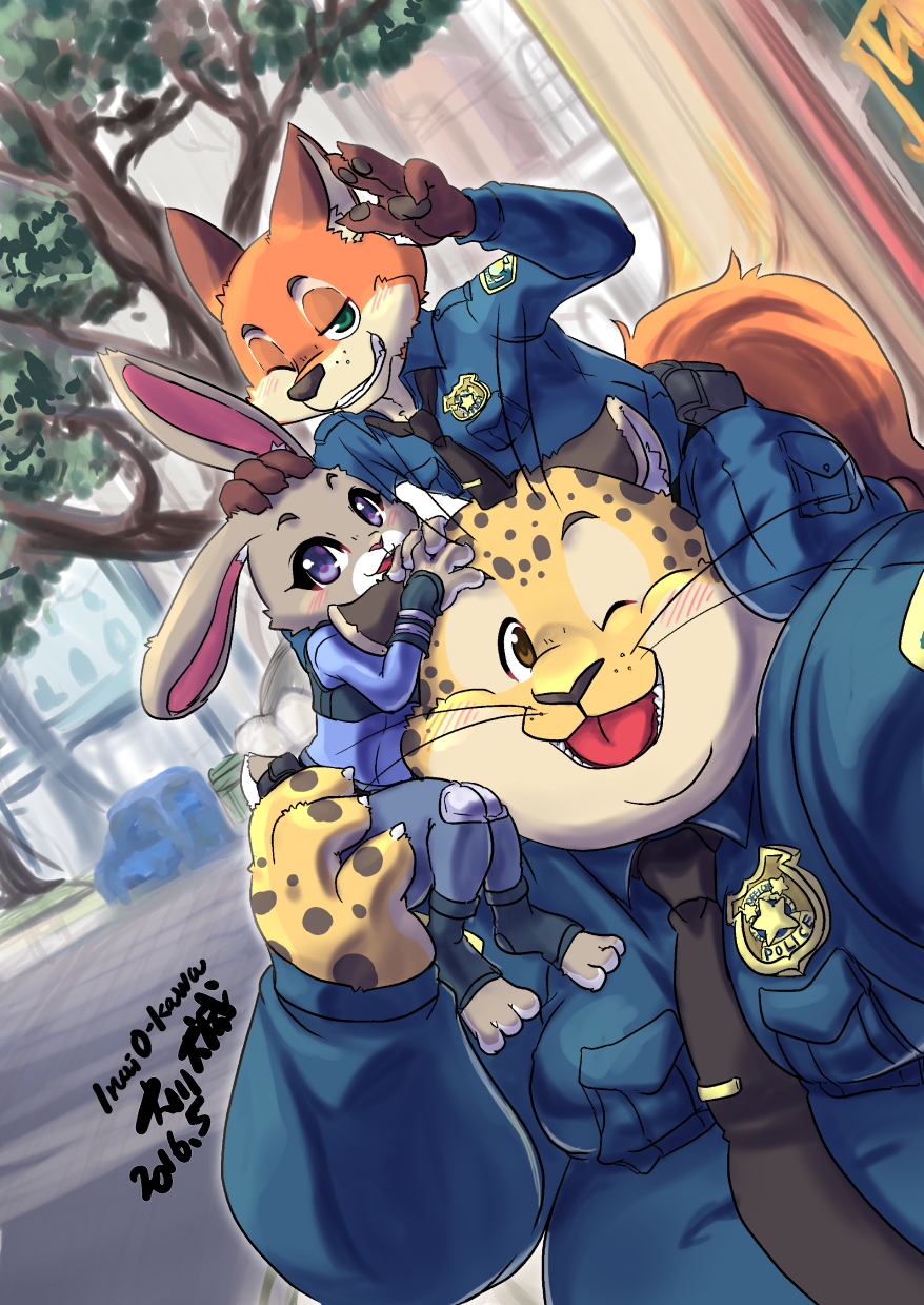 Muchimuchi Clawhauser Zootopia Fanart By Inuiookawa Fur Affinity Dot Net