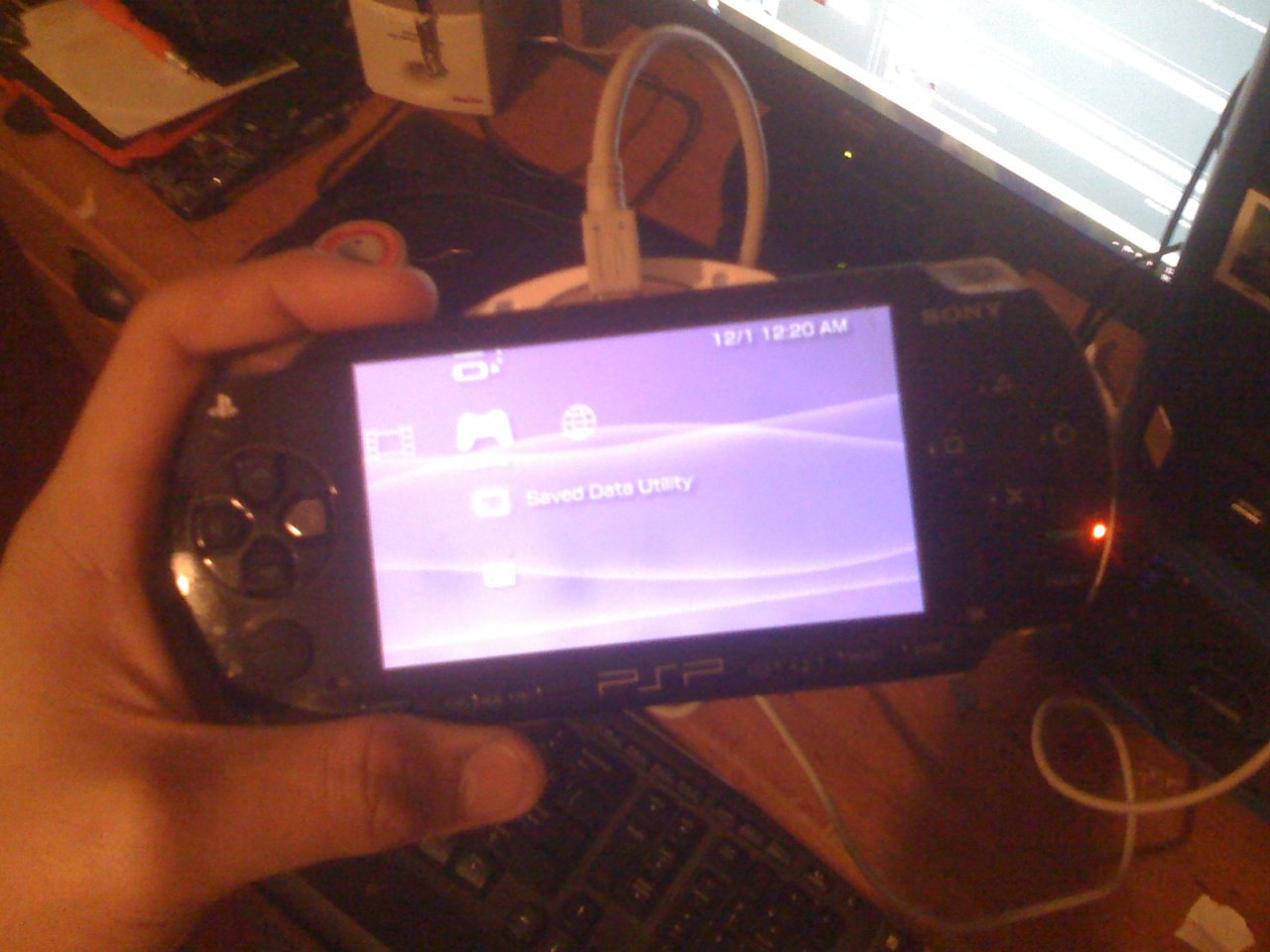 Can I update my PSP through USB?