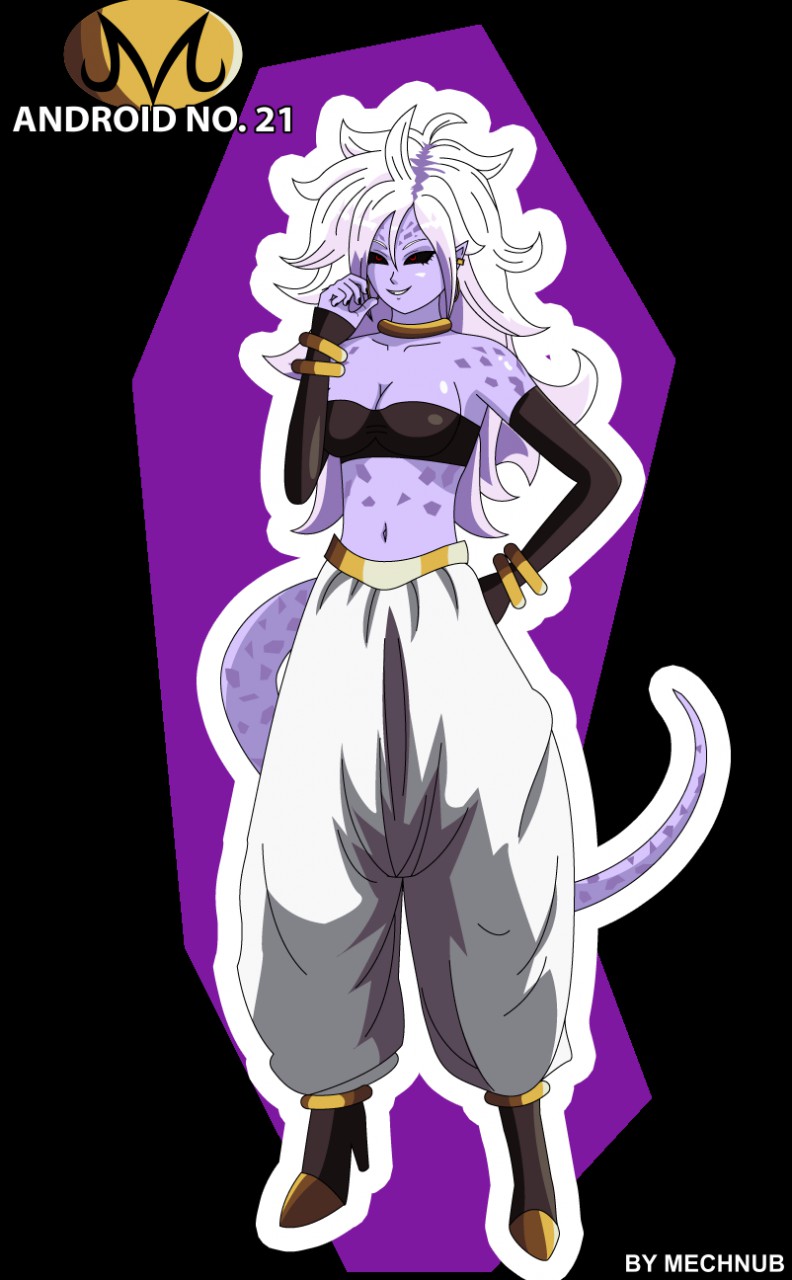 Android 21 True Form, Pure Evil by IsabelleRose -- Fur Affinity [dot] net