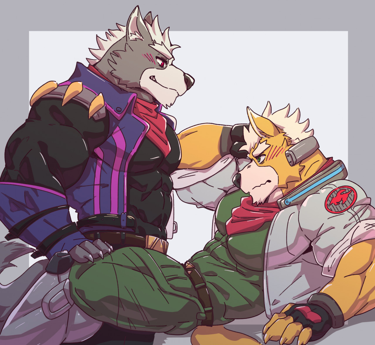 Wolf X Fox - (1) by IStanI -- Fur Affinity [dot] net