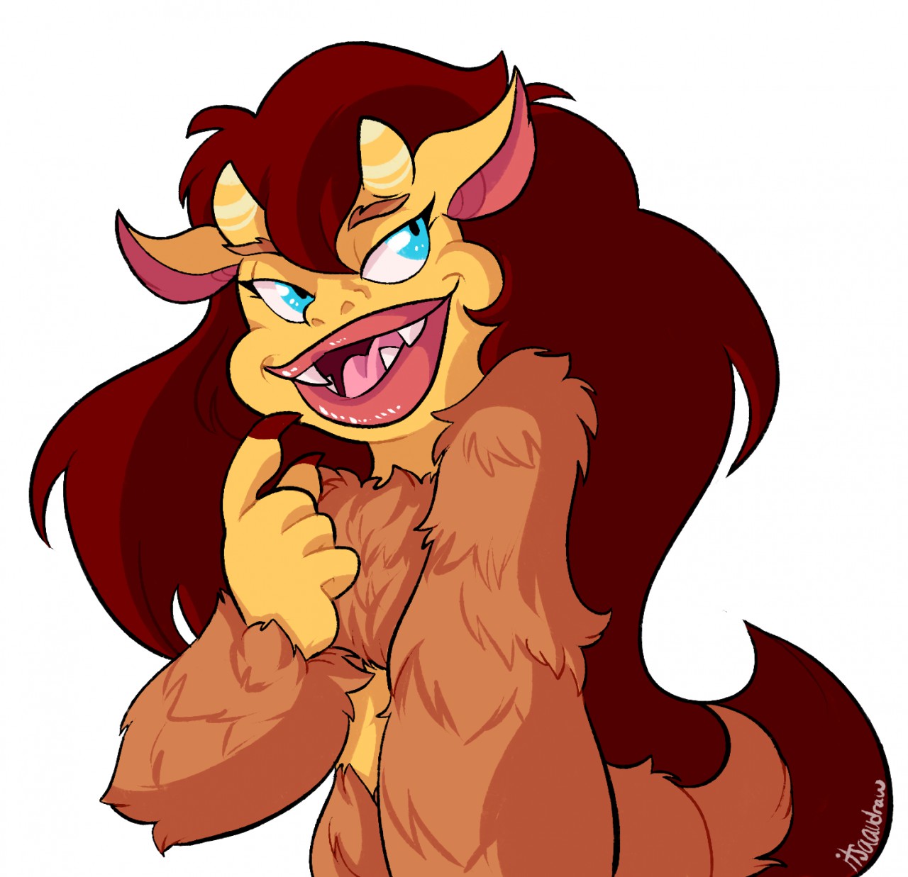 Big Mouth - Connie by itsaaudra -- Fur Affinity [dot] net