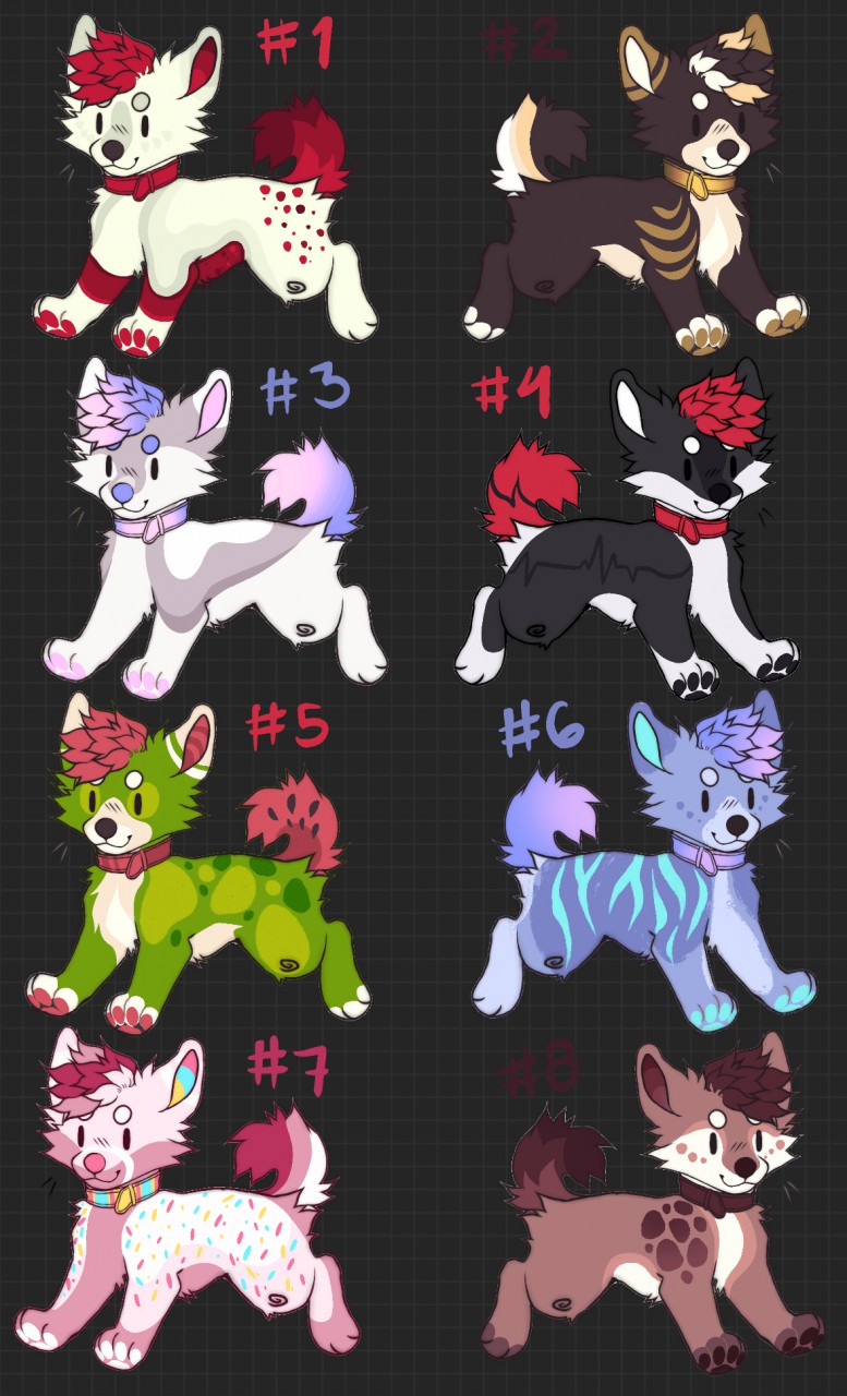 Menhera Adopts (Open) by madication -- Fur Affinity [dot] net