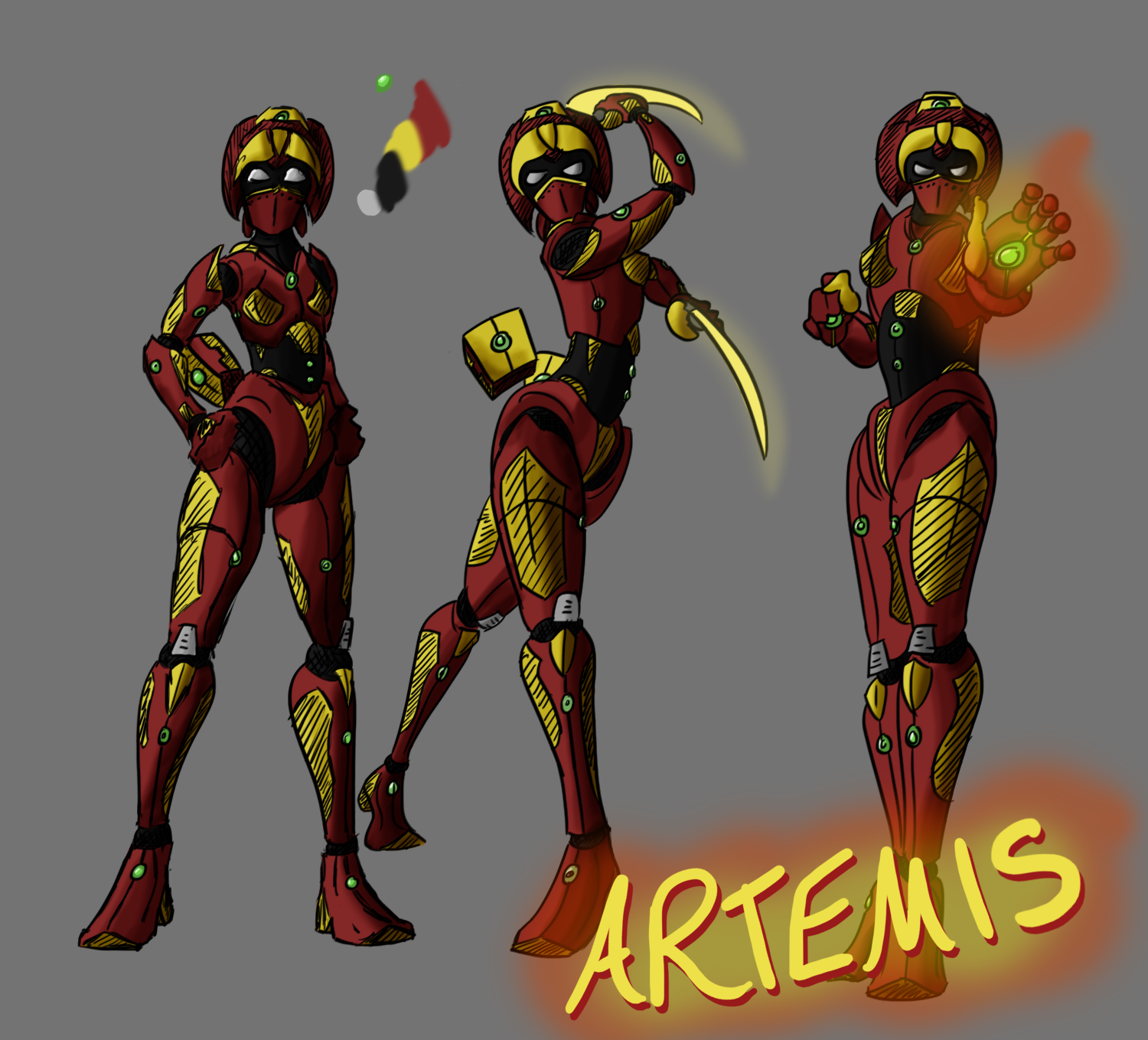 Artemis by ITZM3DAVE -- Fur Affinity [dot] net