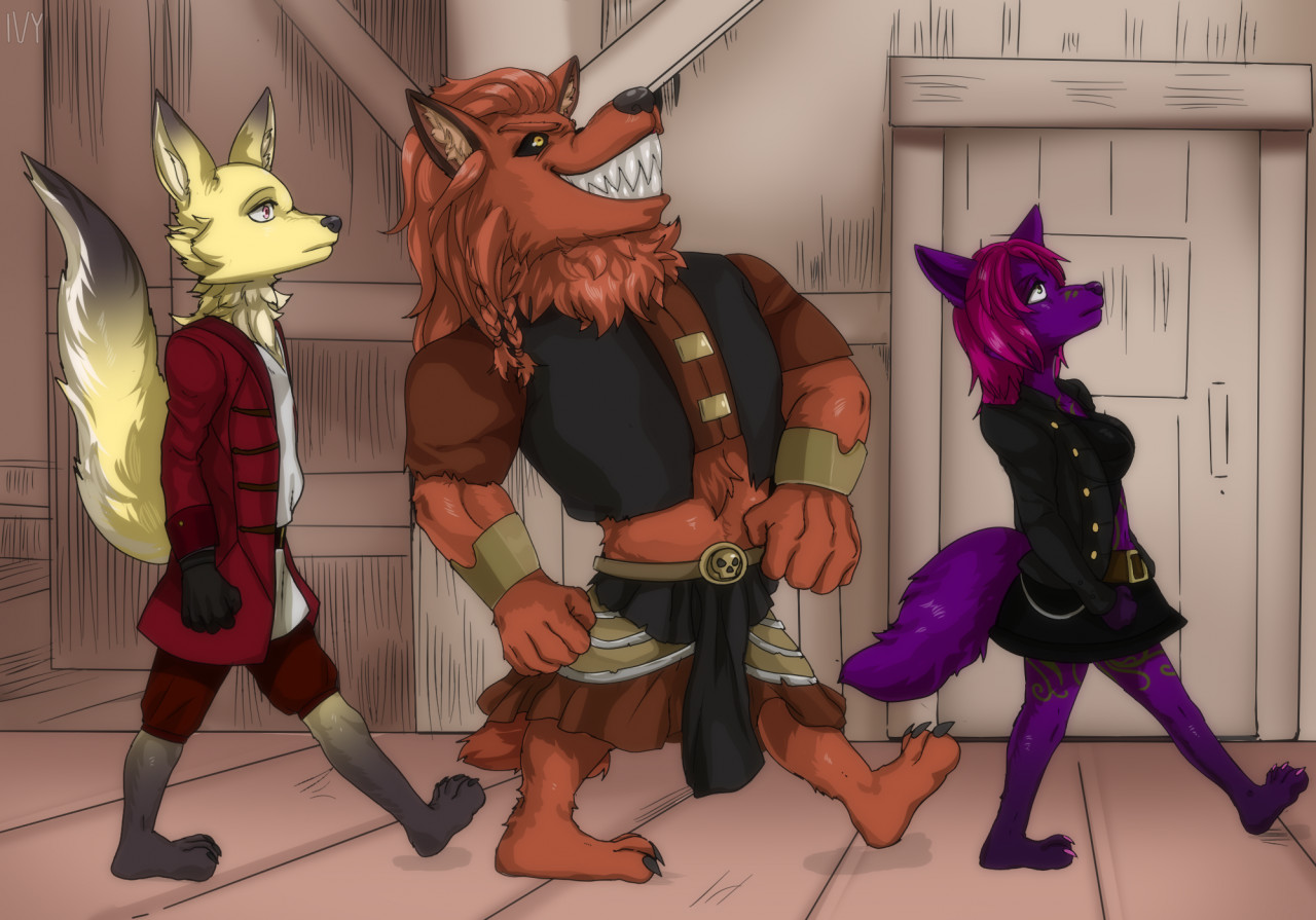 Walking like Dr. Livesey GIF YCH by Kikosoos -- Fur Affinity [dot] net