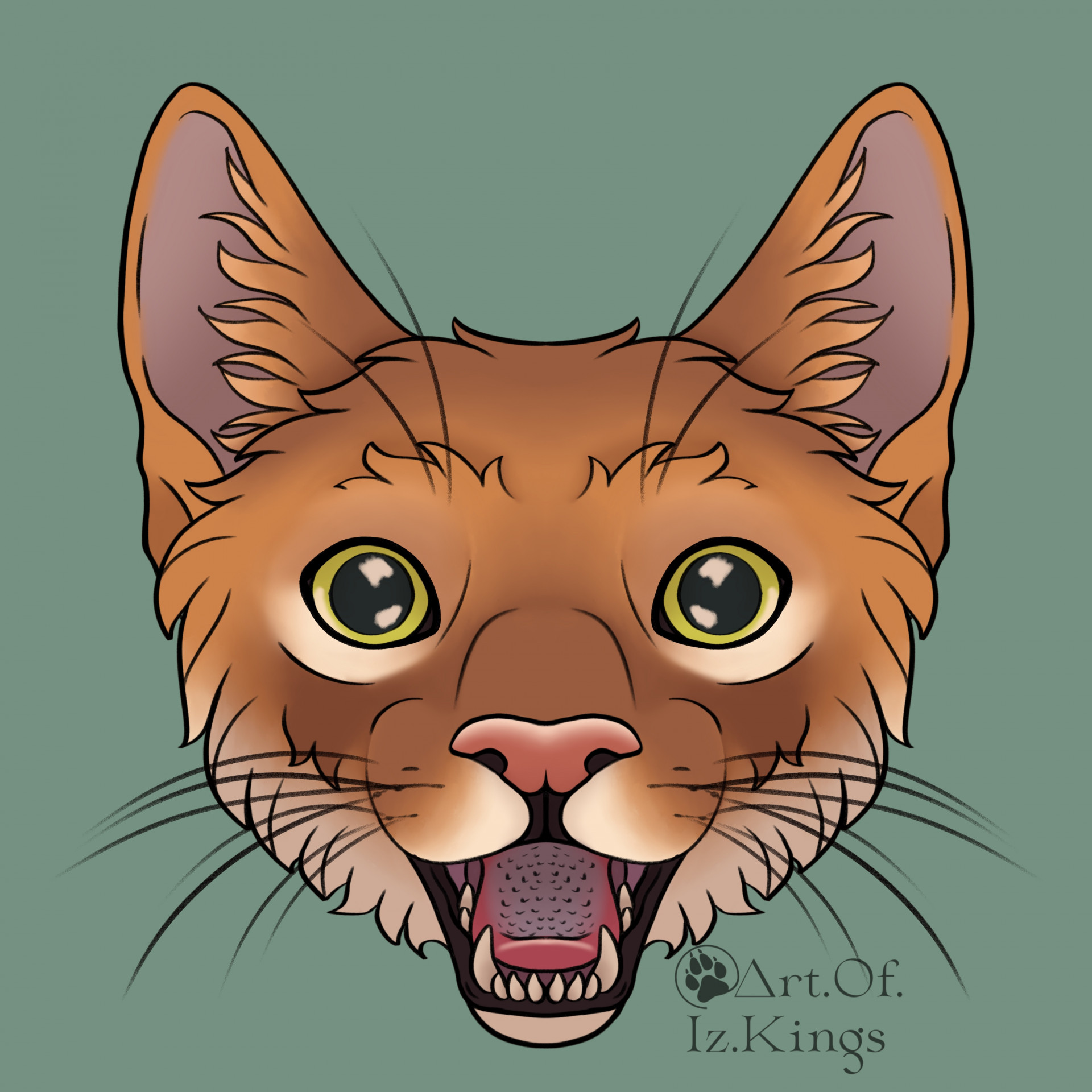 Symmetrical Cat Icons - YCH by SunglowCrafts on DeviantArt