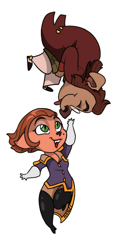 Chibi Amelia And Delbert By Jabberwockychamber Fur Affinity Dot Net 7013