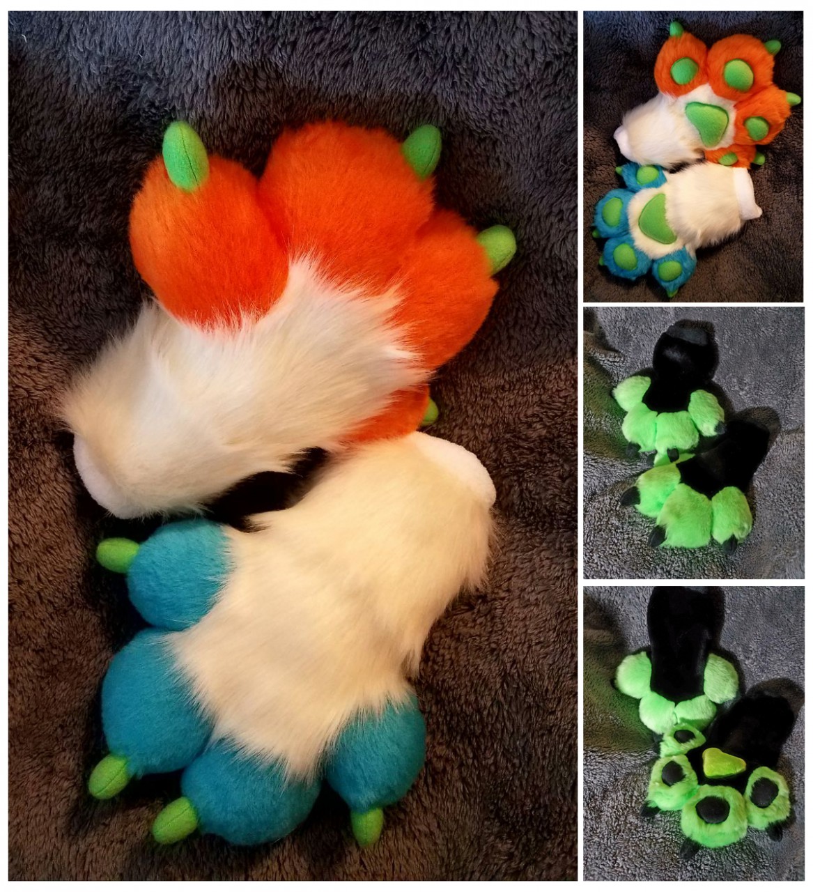 Puffy Fursuit Paws Commissions