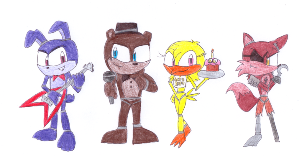 FNAF Animatronics 6 by Jack-hedgehog -- Fur Affinity [dot] net