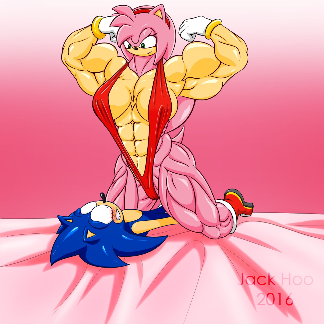 Amy rose muscle growth