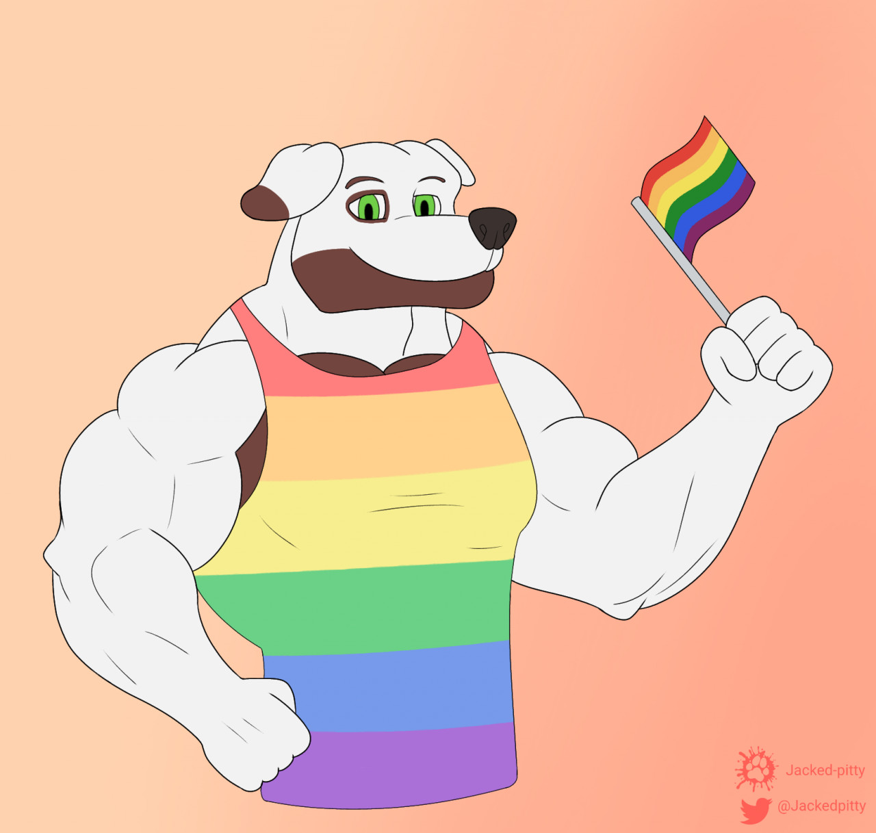 Gay pride by Jacked-pitty -- Fur Affinity [dot] net