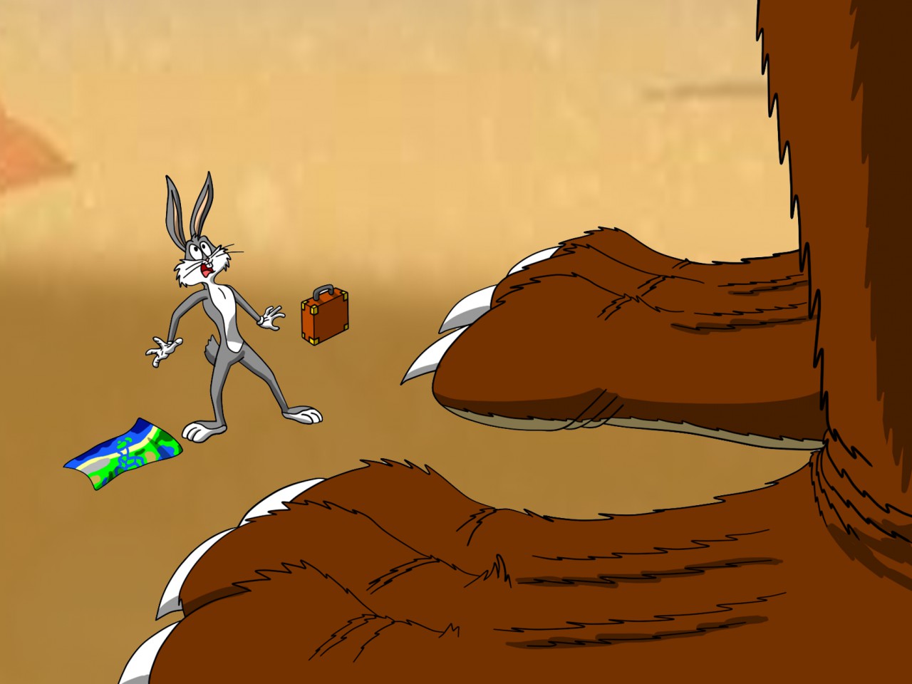 Macro Wile e Coyote: Fee fi fo Dumb part 2 part 5 by JackthemacroFox -- Fur  Affinity [dot] net