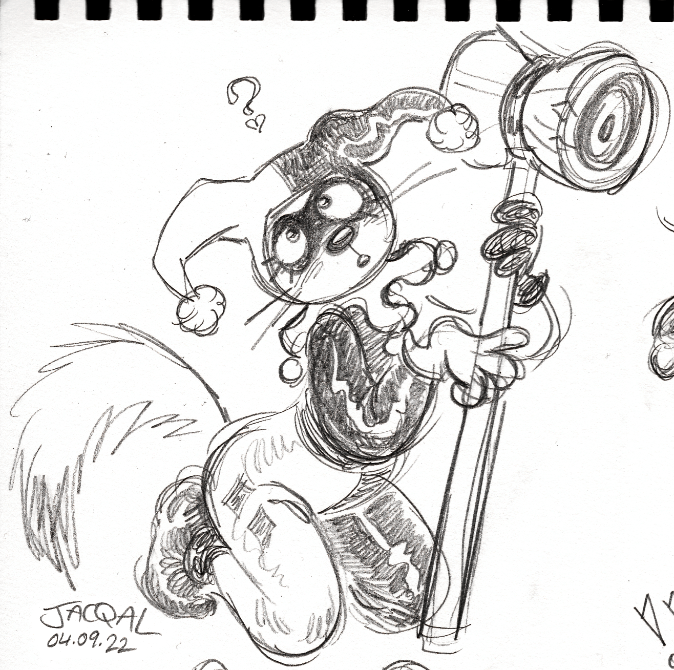 harley quinn: funny lil ferret toon! (sfw crop) by Jacqal -- Fur Affinity  [dot] net