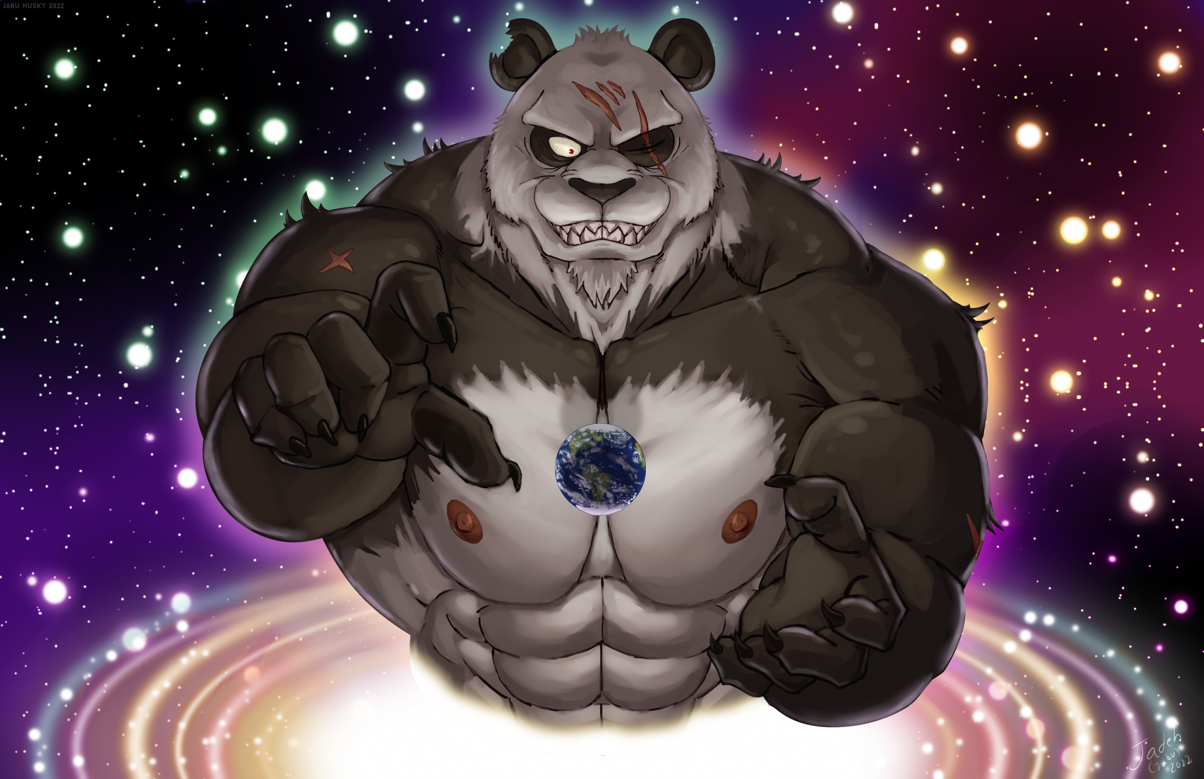 Great god father panda of destruction