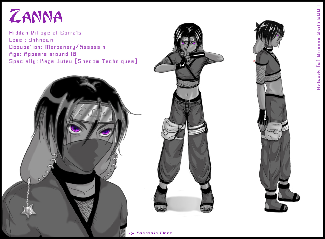 Zanna Character Sheet by Jaden56 -- Fur Affinity [dot] net