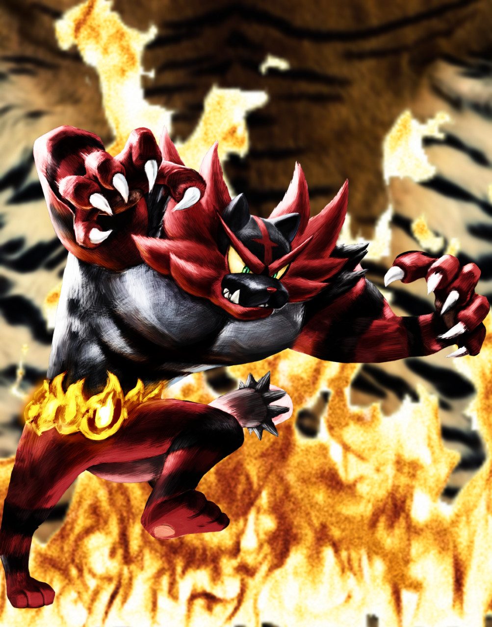 4K Incineroar Pokémon Wallpapers  Background Images