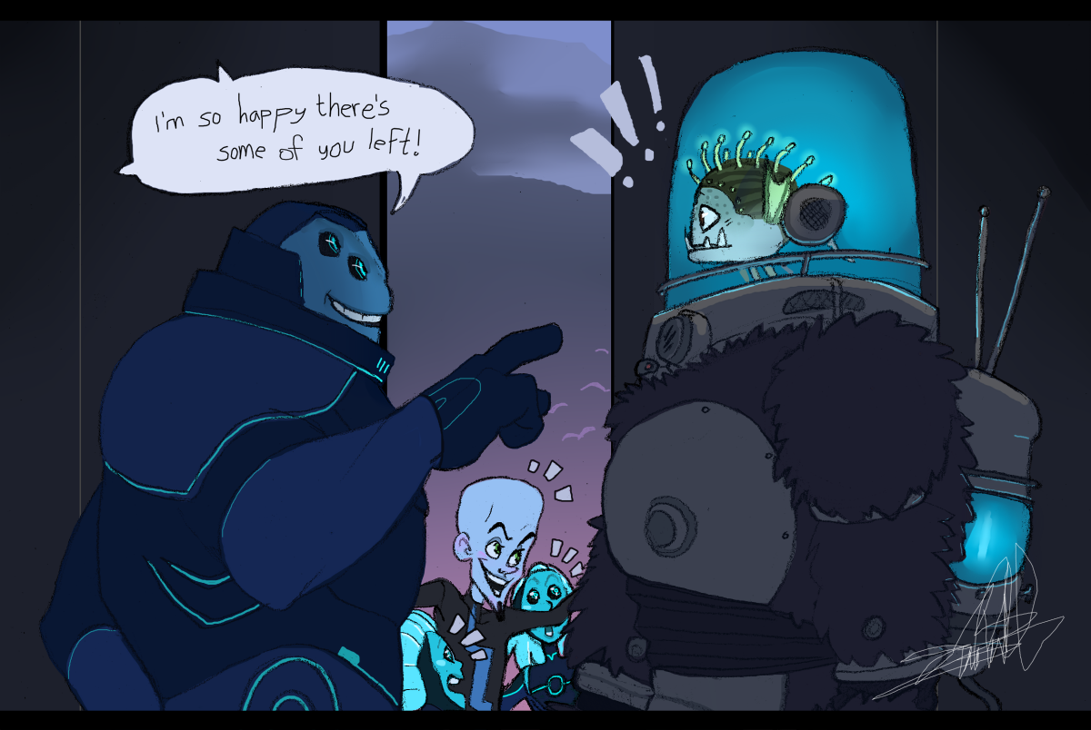3Below + Megamind by Jajna -- Fur Affinity [dot] net