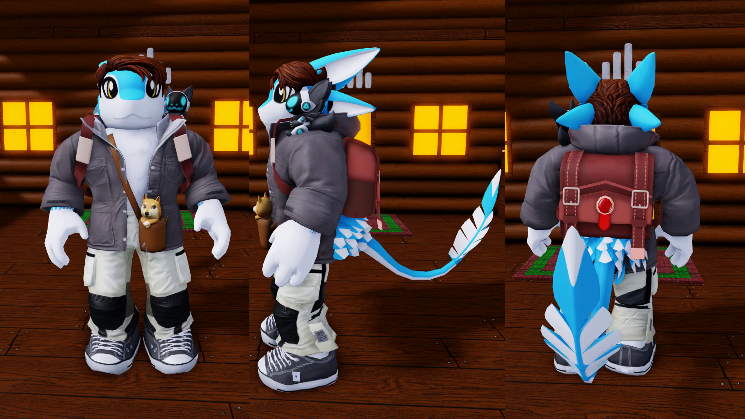 My furry Roblox Avali avatar (Showcase) by JakAndDaxter01 -- Fur Affinity  [dot] net