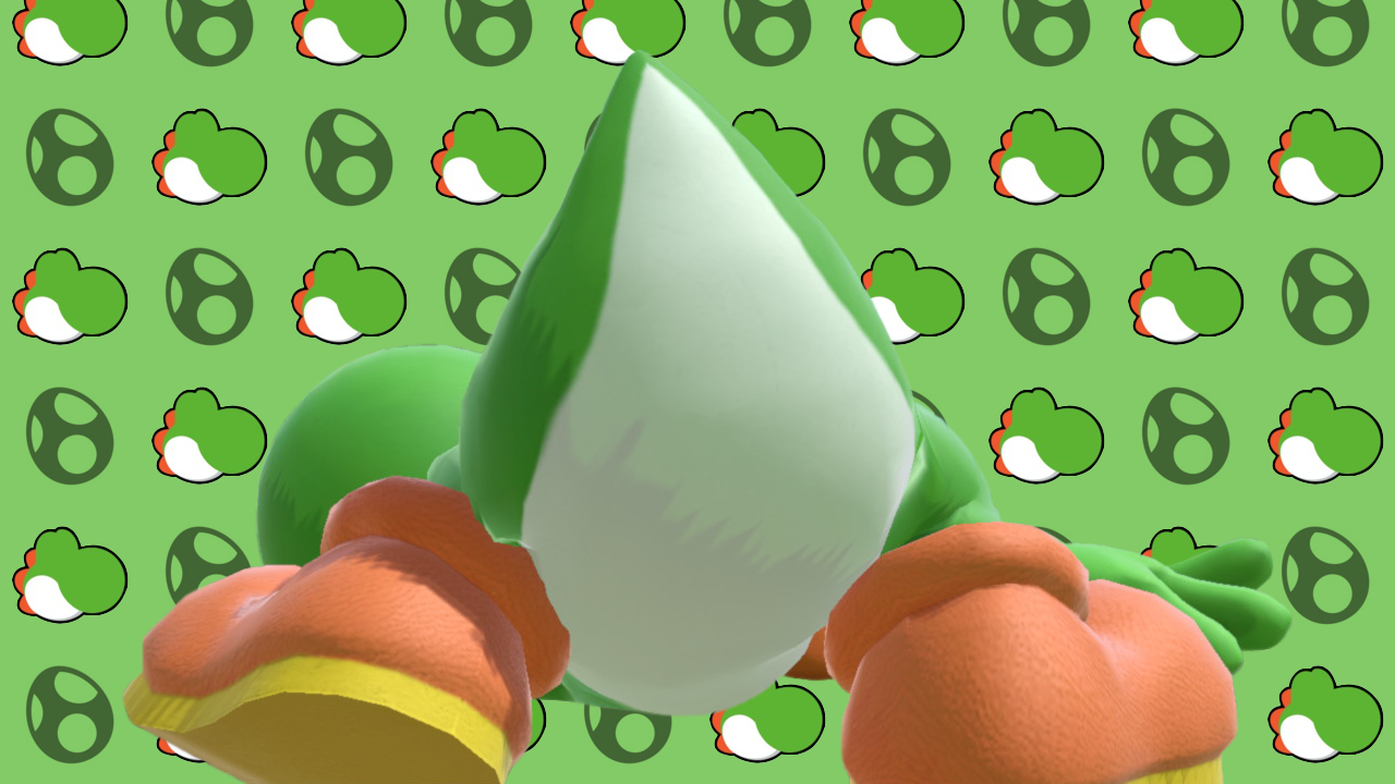 Sticker - Yoshi Egg Butt - Monster